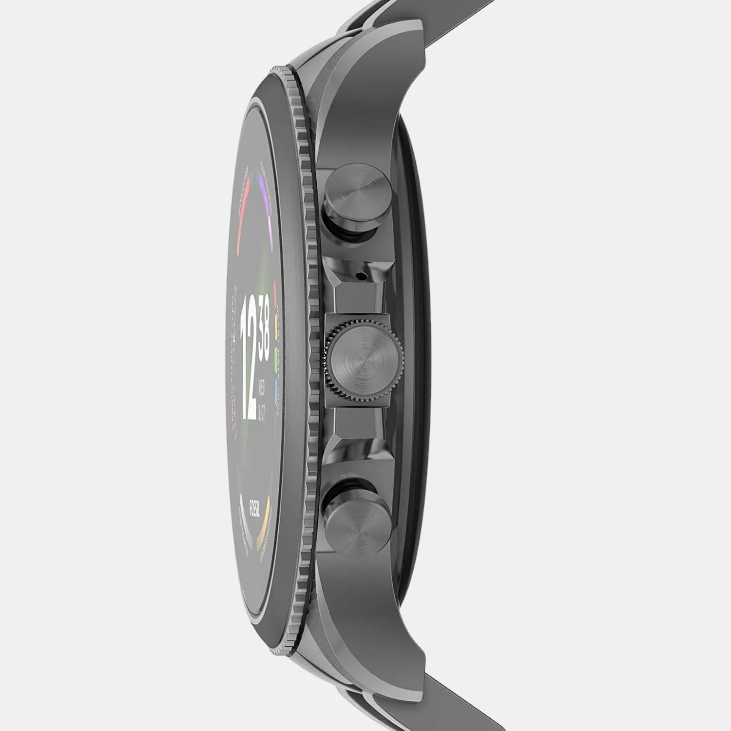 Men Processor Black Dial Digital Stainless Steel Watch FTW4059 - Image 4