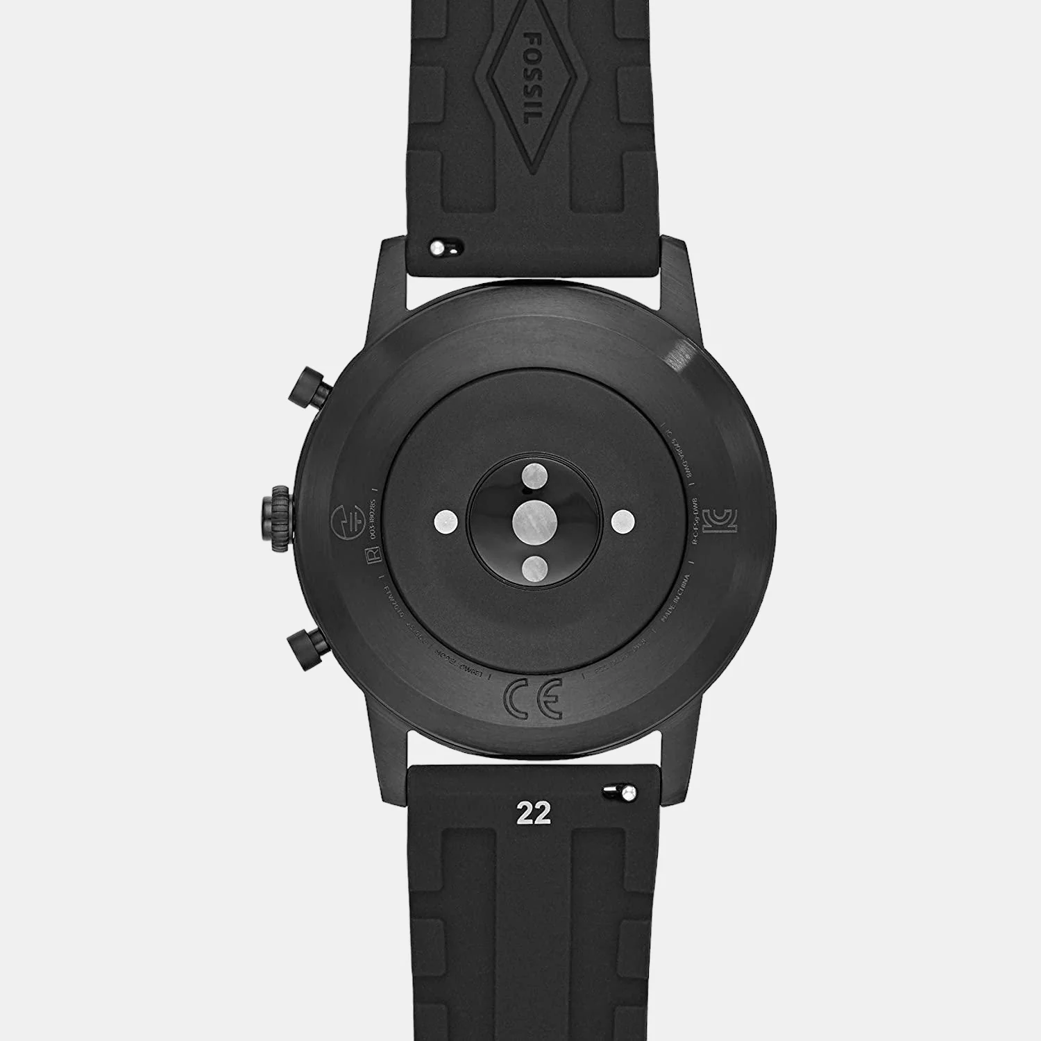 Men Processor Black Dial Hybrid Silicone Watch FTW7010 - Image 3