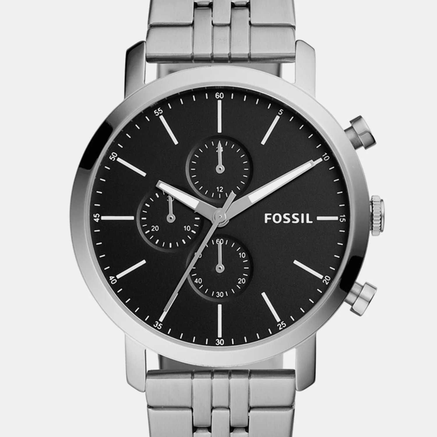 Men Quartz Black Dial Chronograph Stainless Steel Watch BQ2328IE - Image 3