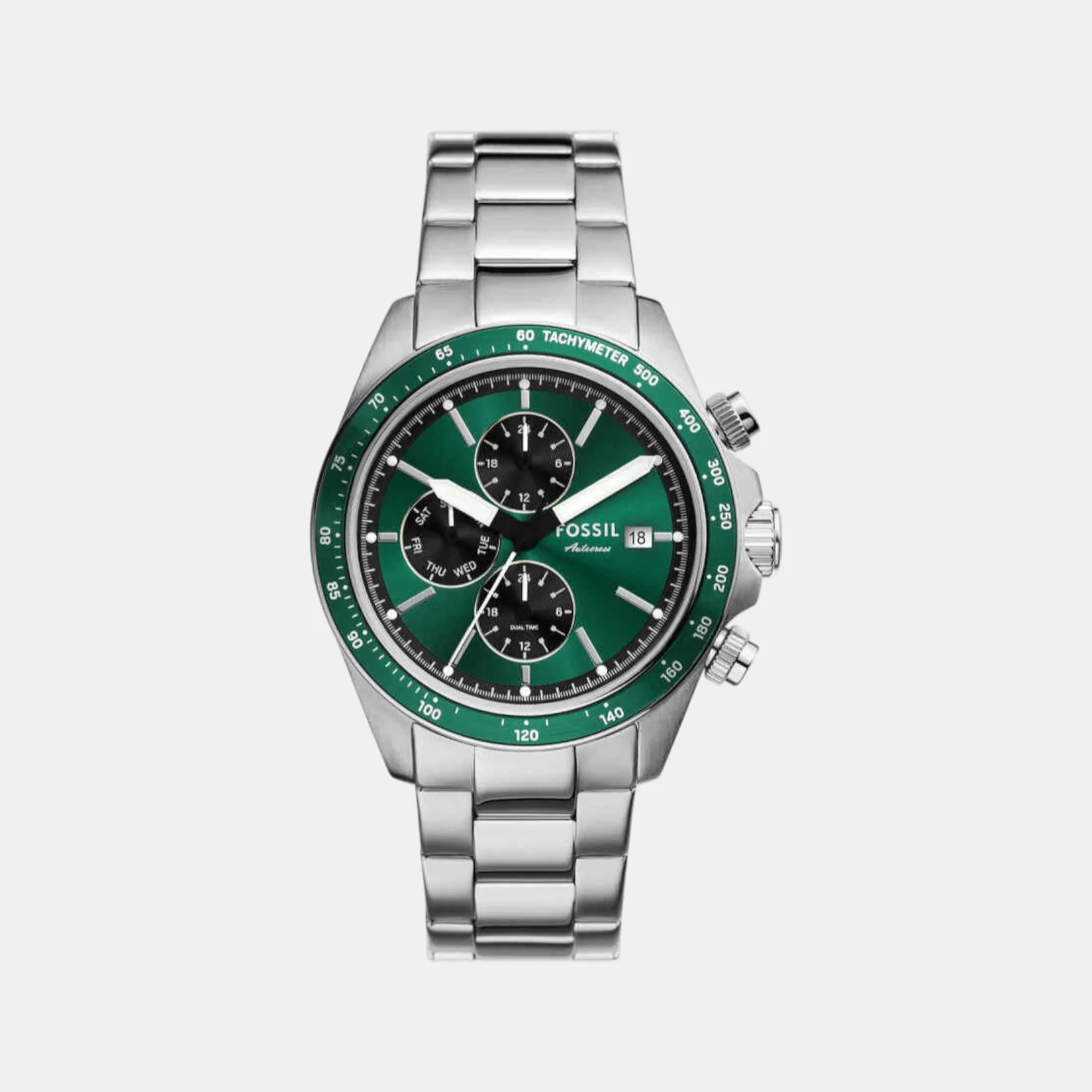 Men Quartz Green Dial Chronograph Watch BQ2878 - Image 2