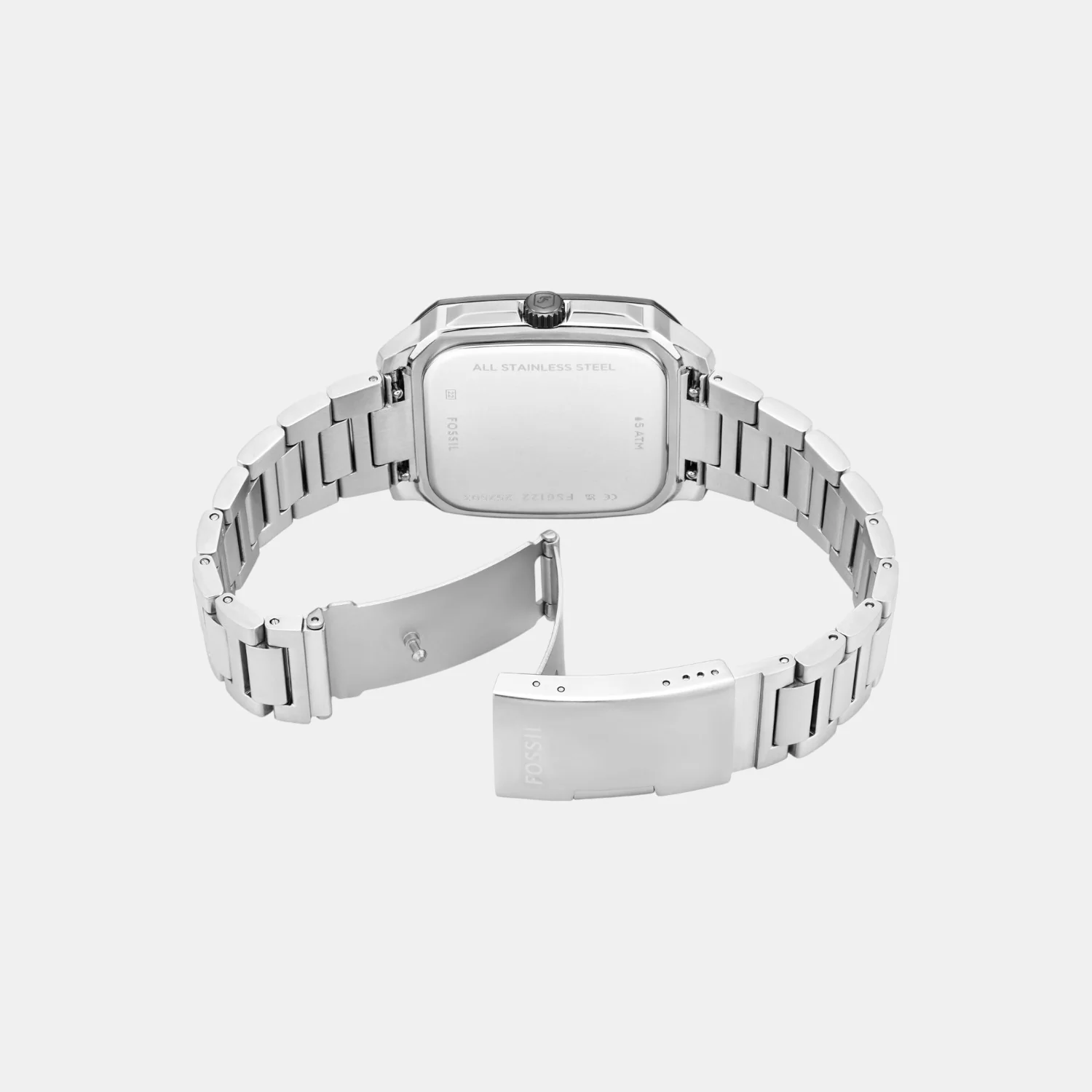 Men Quartz Grey Dial Analog Stainless Steel Watch FS6122 - Image 7