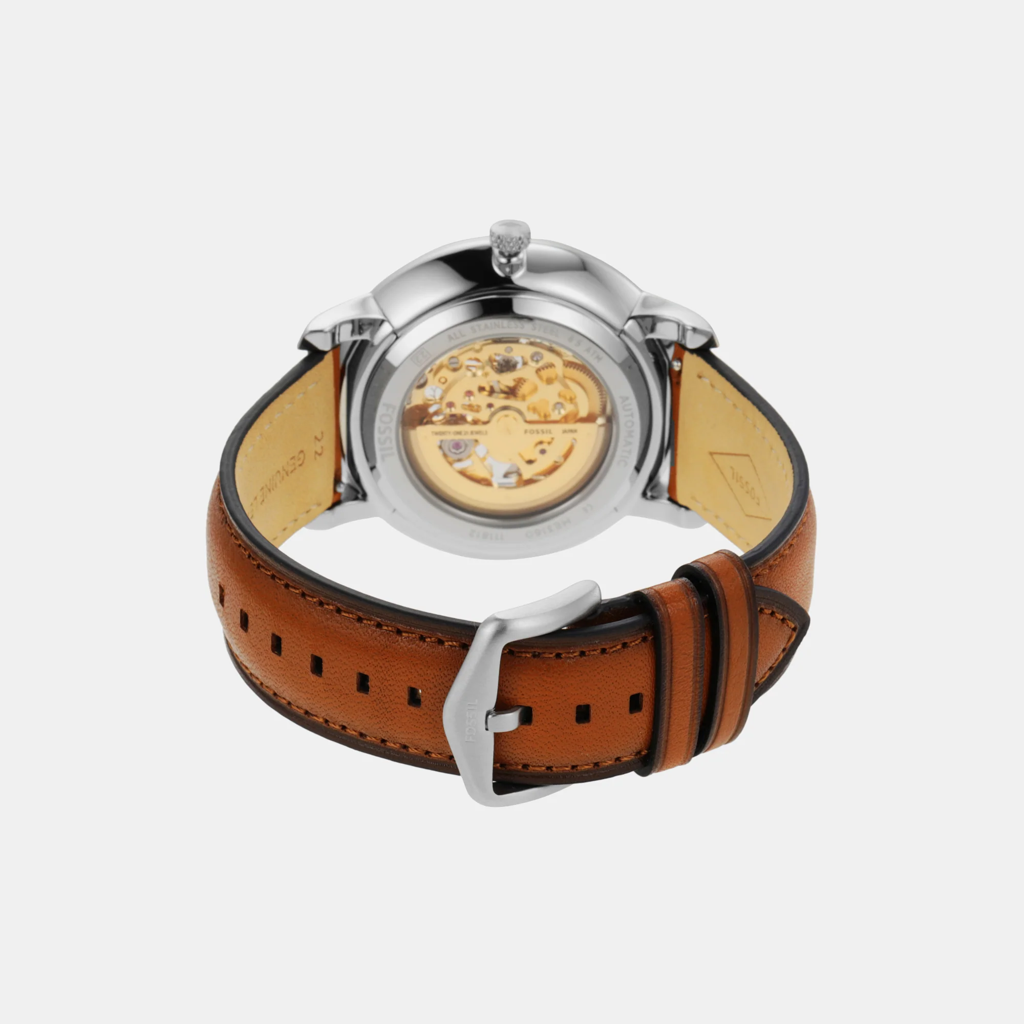 Neutra Men Automatic Blue Dial Analog Leather Watch ME3160 - Image 6