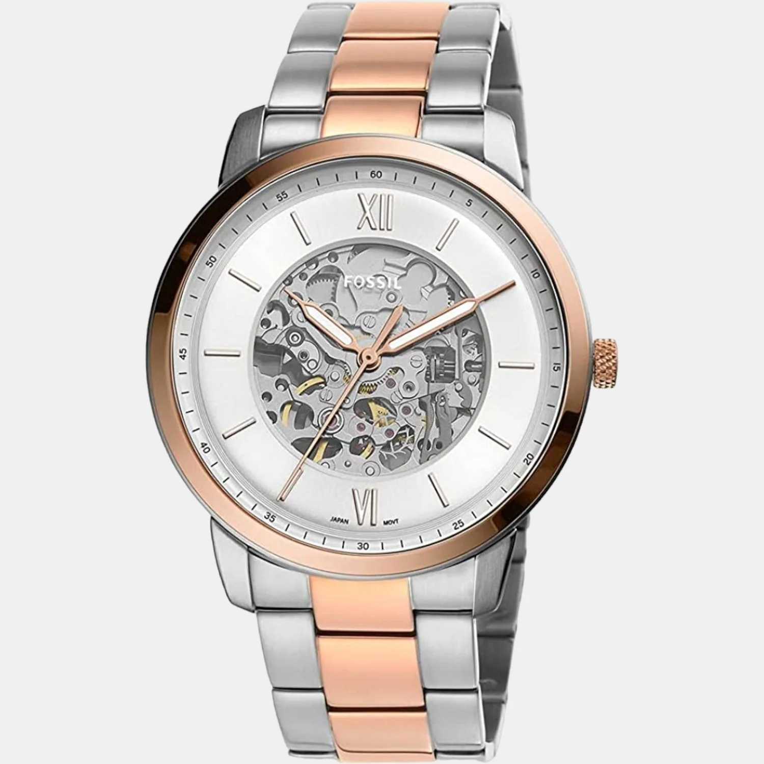 Neutramatic Men Automatic White Dial Analog Stainless Steel Watch ME3196 - Image 5