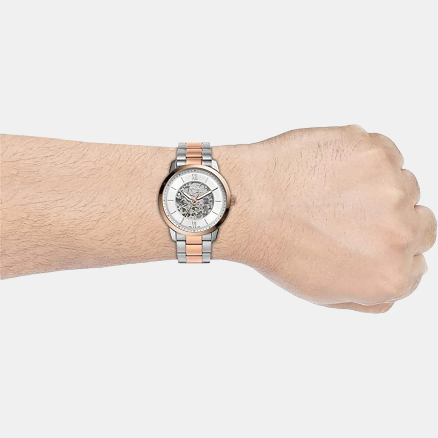 Neutramatic Men Automatic White Dial Analog Stainless Steel Watch ME3196 - Image 6