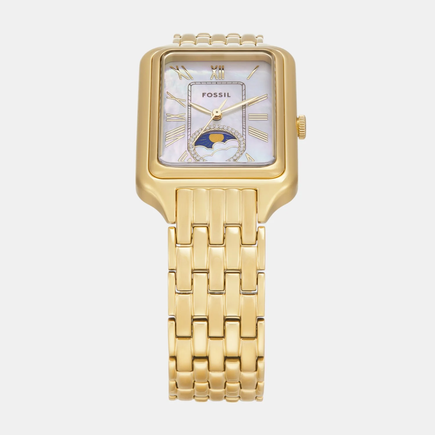 Raquel Women Quartz Mother Of Pearl Dial Analog Stainless Steel Watch ES5398 - Image 3