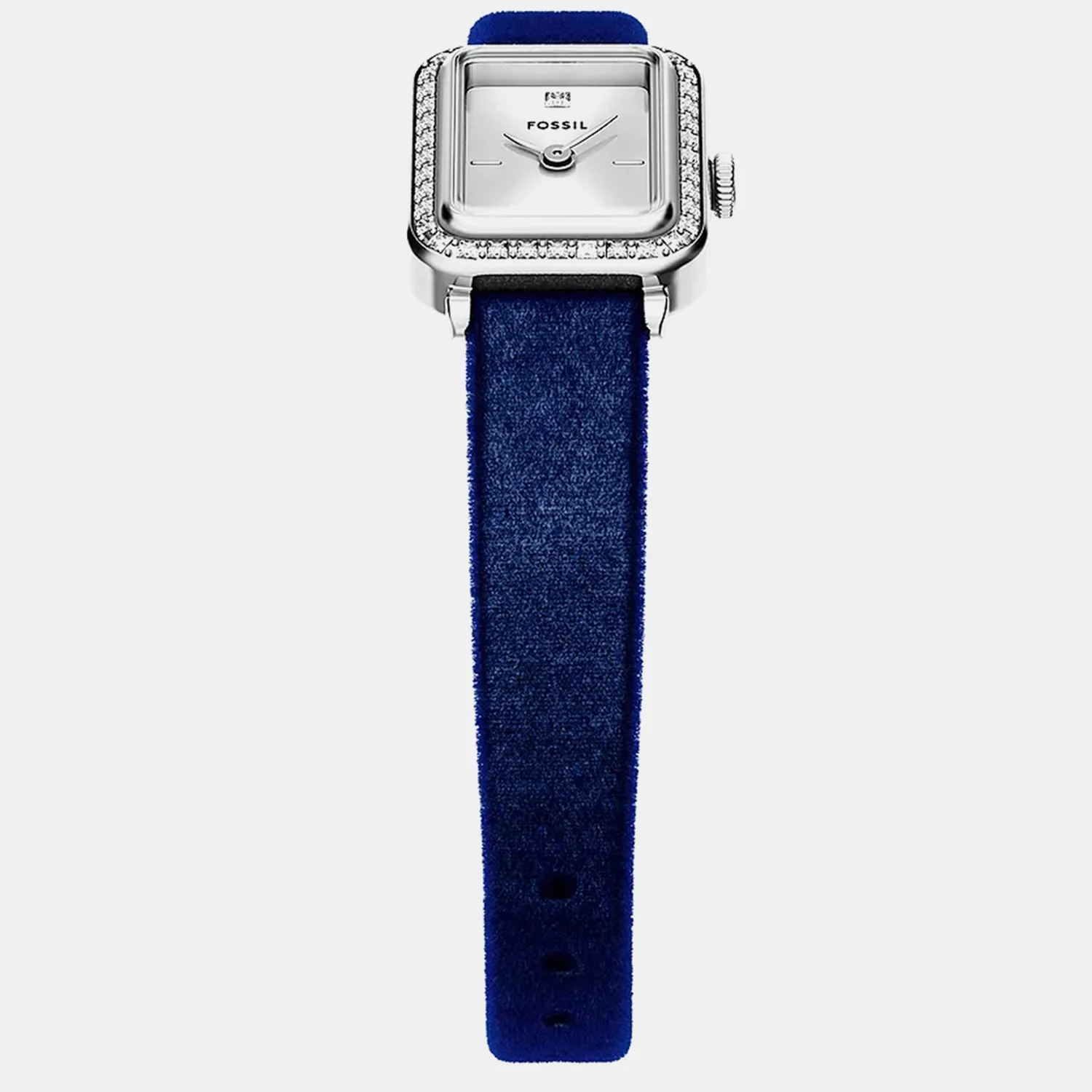 Raquel Women Quartz Silver Dial Analog Fabric Watch ES5436 - Image 4