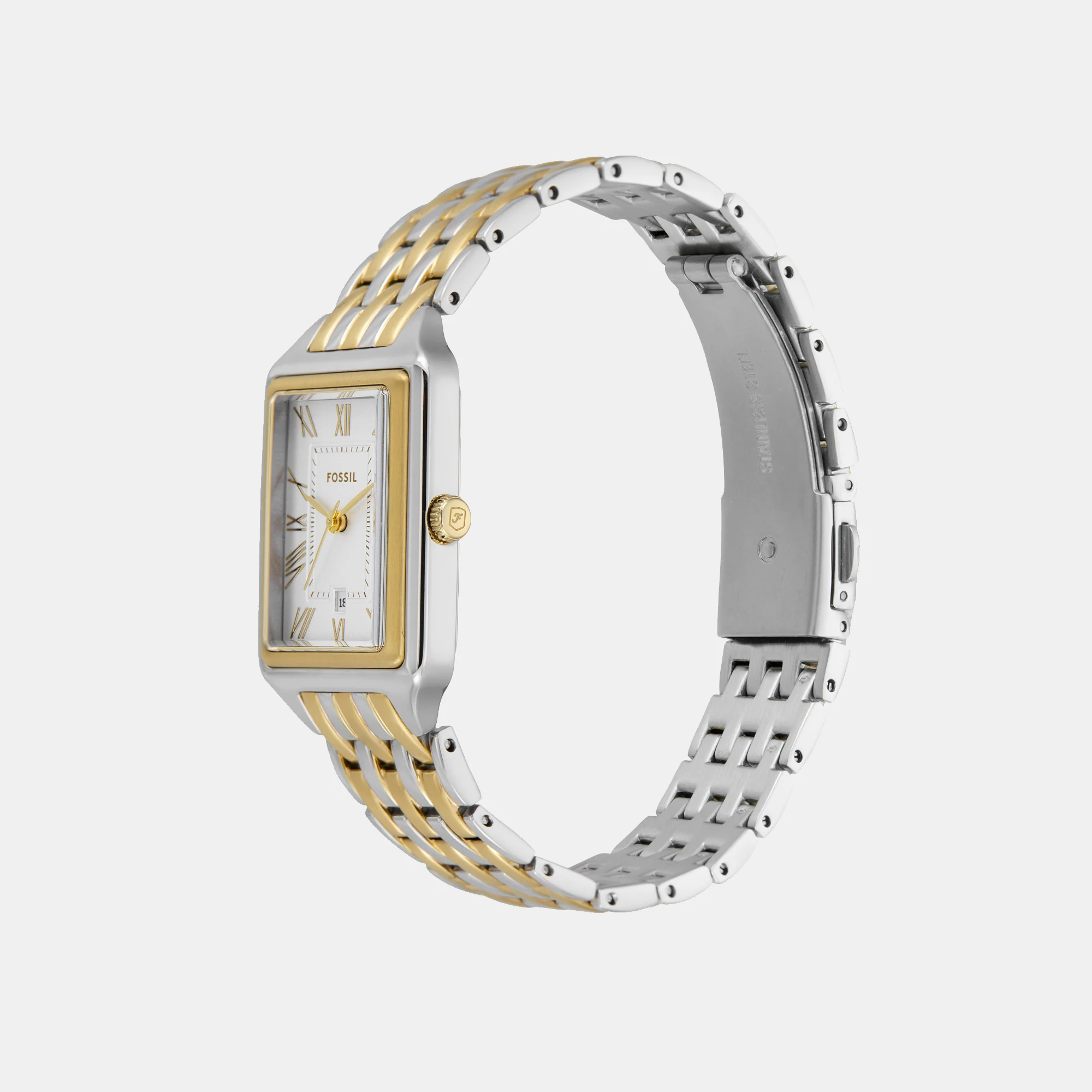 Raquel Women Quartz Silver Dial Analog Stainless Steel Watch ES5368 - Image 5