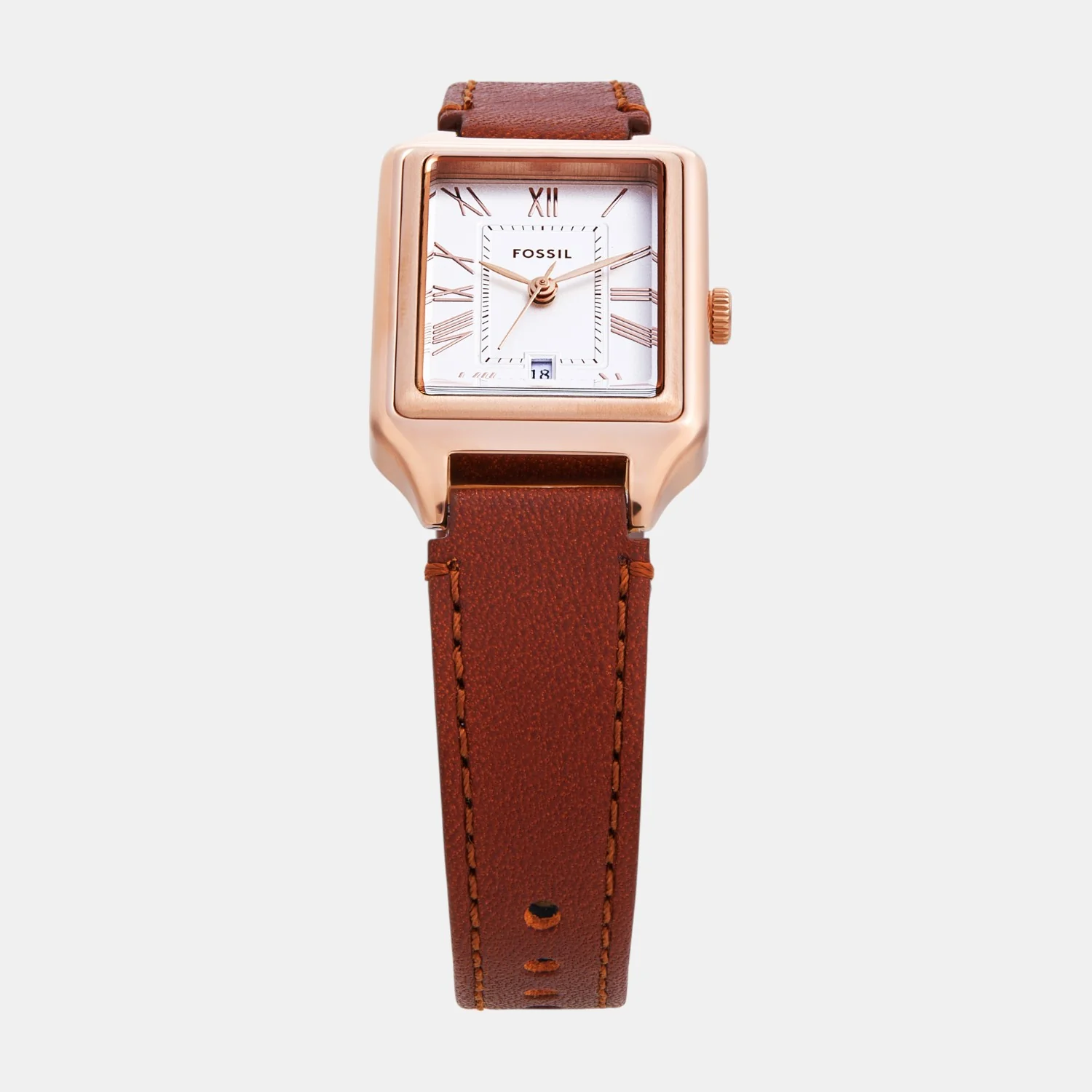 Raquel Women Quartz White Dial Analog Leather Watch ES5377SET - Image 3