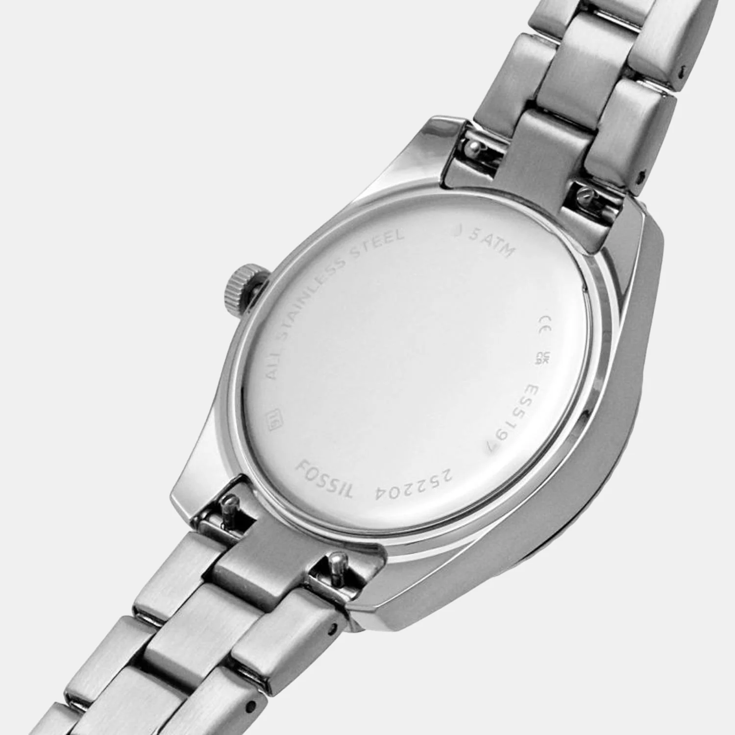 Scarlette Women Quartz Blue Dial Analog Stainless Steel Watch ES5197 - Image 5