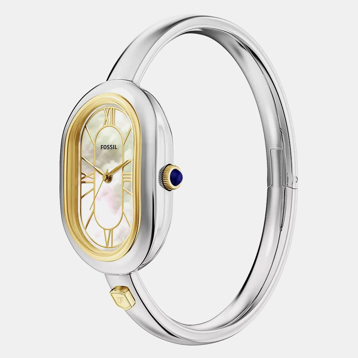 Sloan Women Quartz Mother Of Pearl Dial Analog Stainless Steel Watch ES5455 - Image 3
