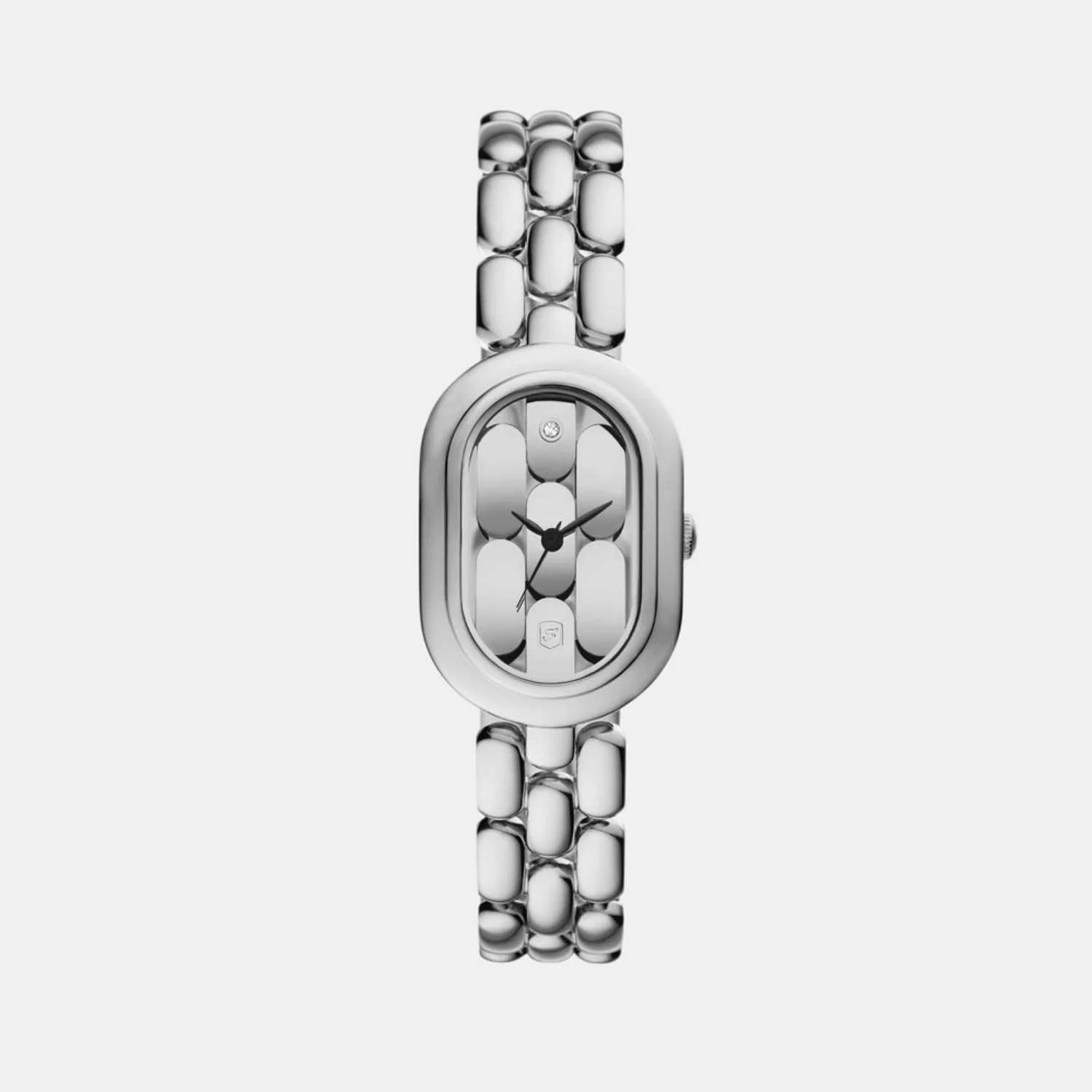 Sloan Women Quartz Silver Dial Analog Stainless Steel Watch ES5381 - Image 2