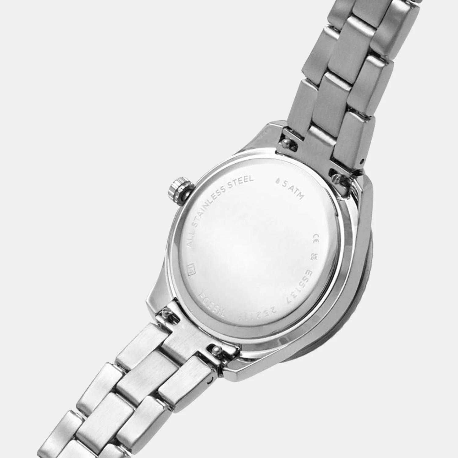 Stella Women Quartz White Dial Analog Stainless Steel Watch ES5130 - Image 5