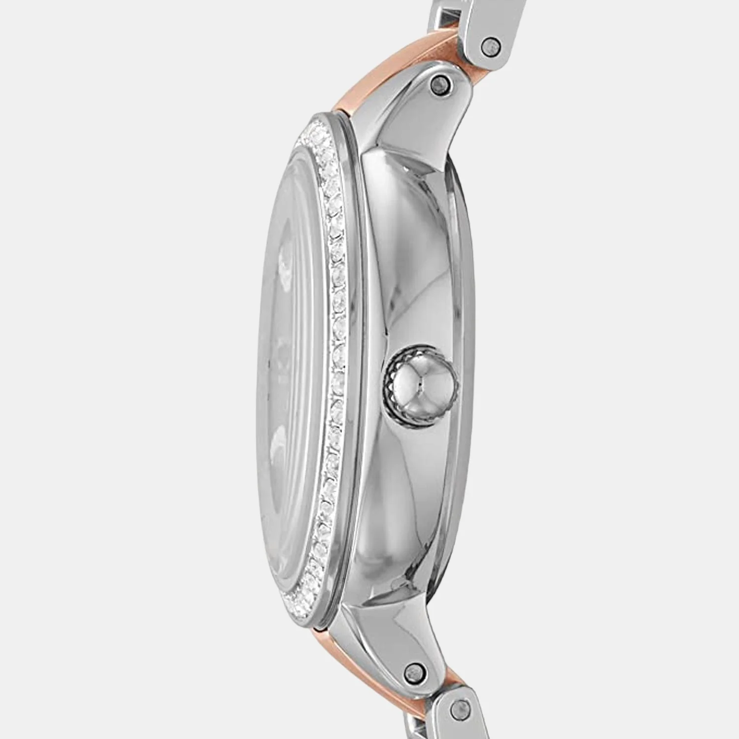 Virginia Women Quartz Rose Gold Dial Analog Stainless Steel Watch ES3405 - Image 3