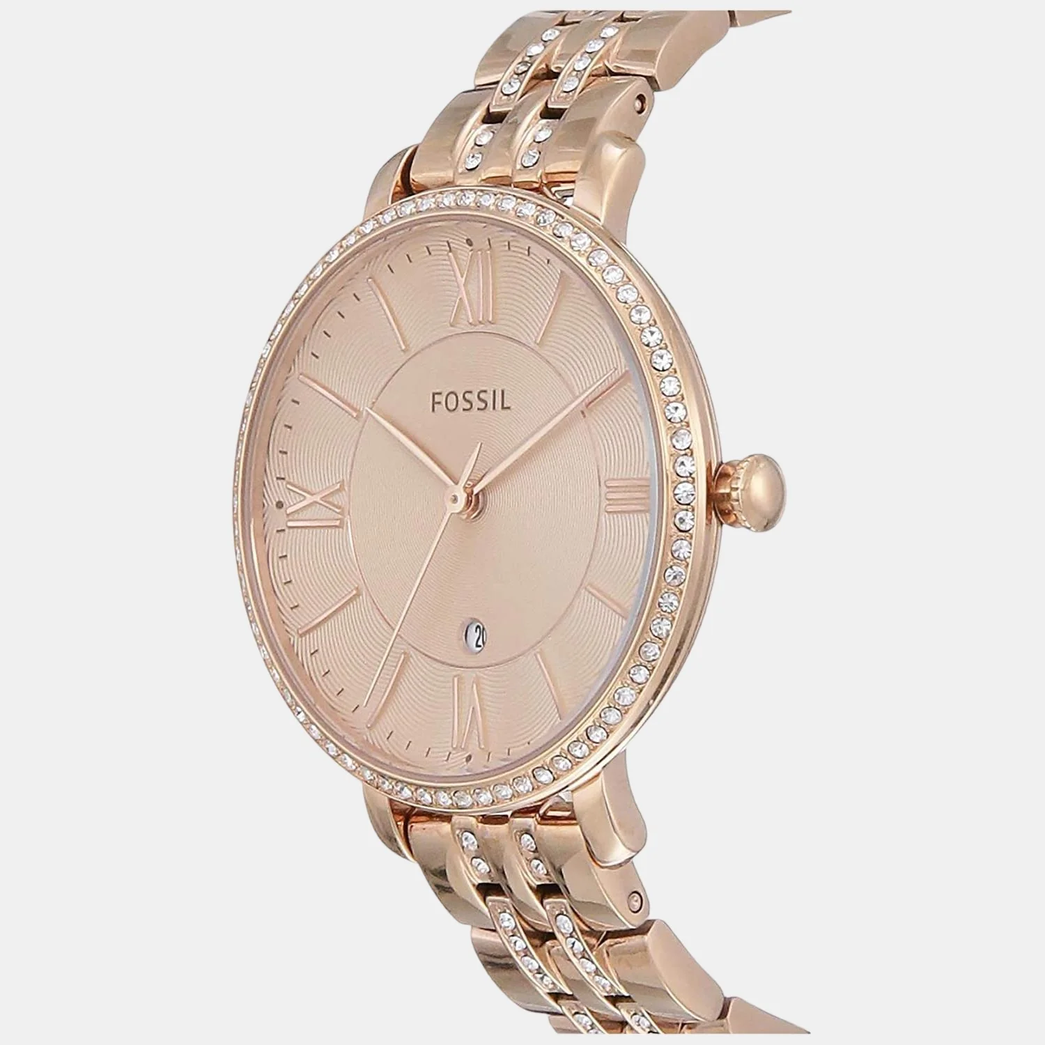 Women Quartz Rose Gold Dial Analog Stainless Steel Watch ES3546I - Image 3