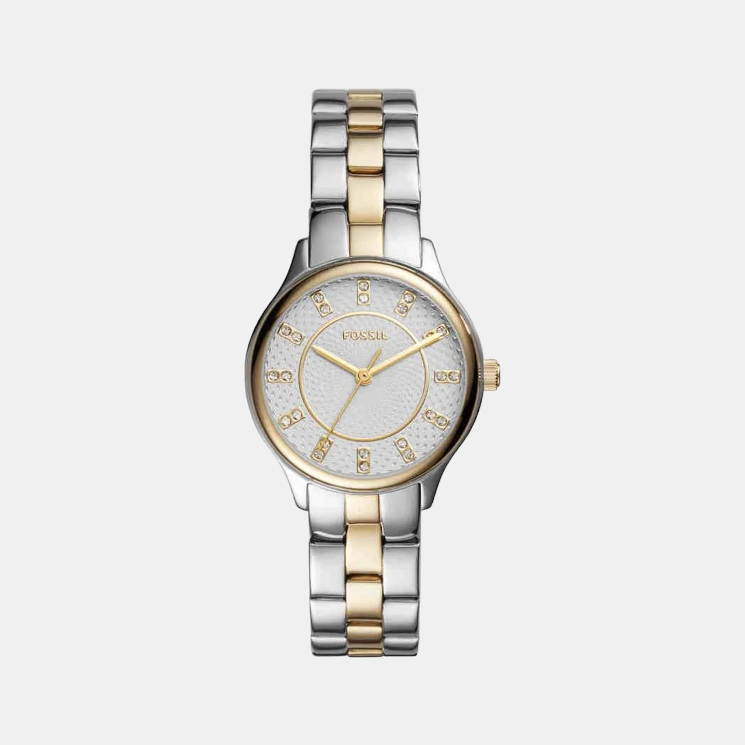 Women Quartz Silver Dial Analog Stainless Steel Watch BQ1574I