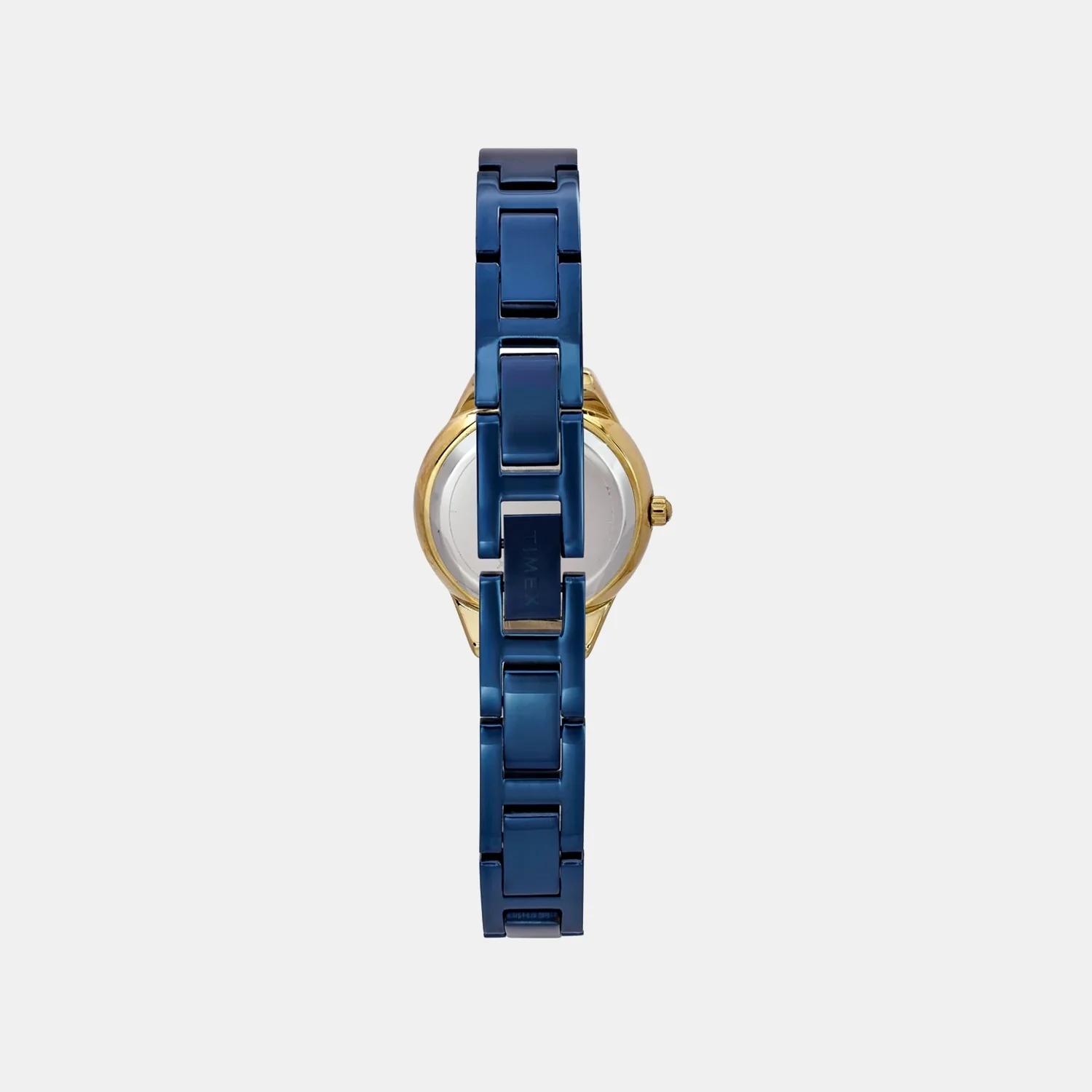 Fria Women Quartz Blue Dial Analog Brass Watch TWEL24203 - Image 4