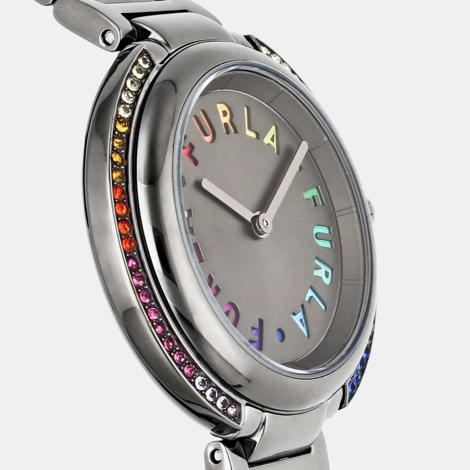 Furla Heritage Women Quartz Black Dial Analog Stainless Steel Watch WW00032003L7 - Image 2