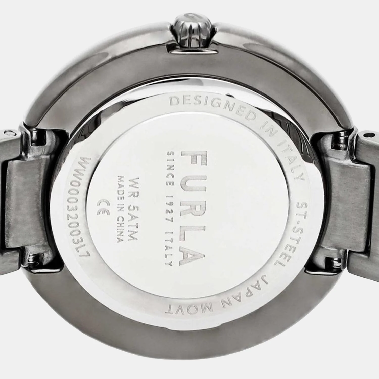 Furla Heritage Women Quartz Black Dial Analog Stainless Steel Watch WW00032003L7 - Image 4