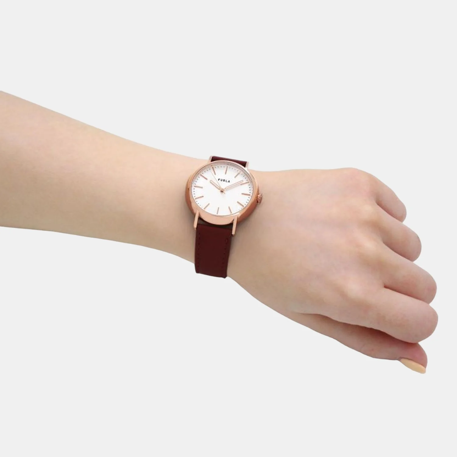 Women Quartz Silver Dial Analog Leather Watch WW00023002L3 - Image 6
