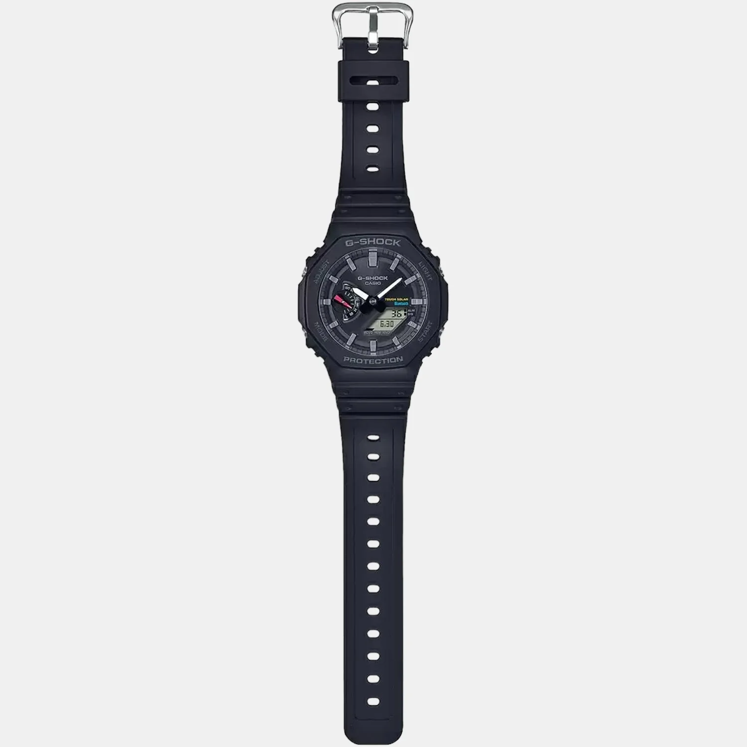 G-Shock Men Quartz Black Dial Analog-Digital Resin Watch G1241 - Image 6