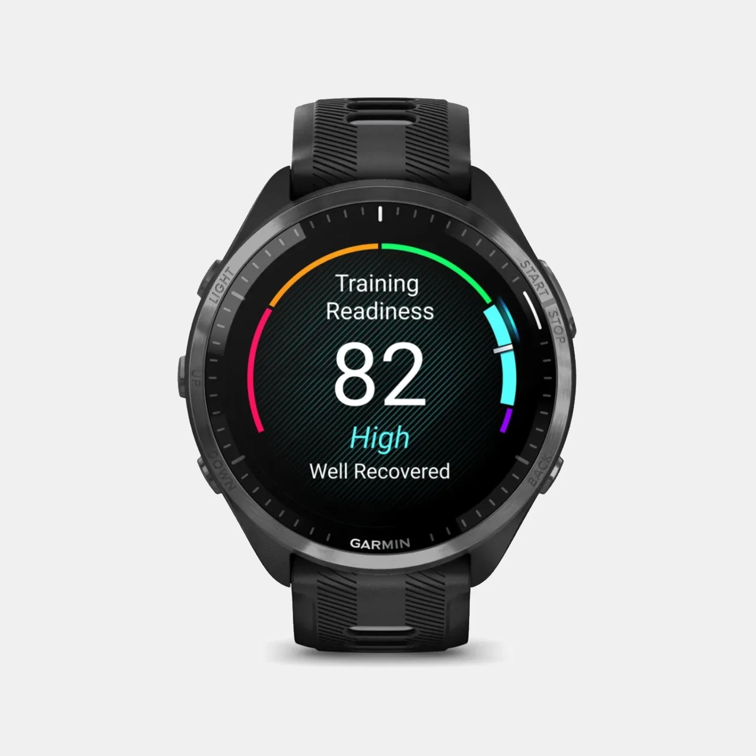 Forerunner 965 Men Automatic Carbon Grey Digital Silicone Watch  010-02809-10 - Image 2