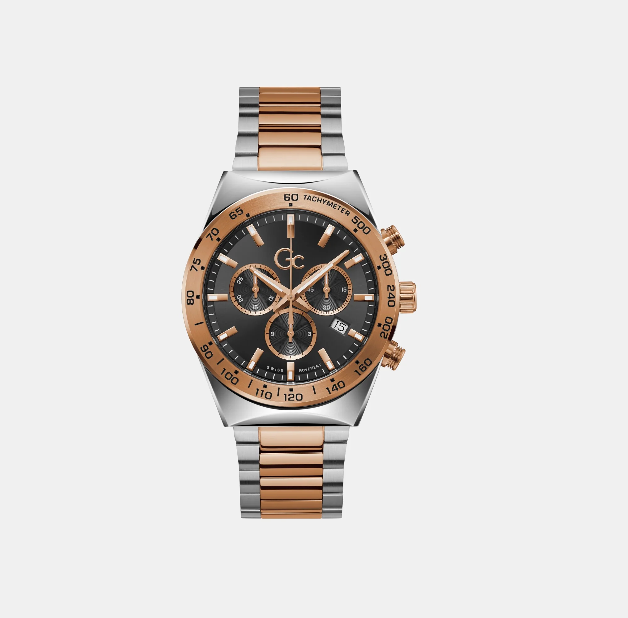 Clubhouse Chrono Men Quartz Black Dial Chronograph Stainless Steel Watch Z17003G2MF - Image 2