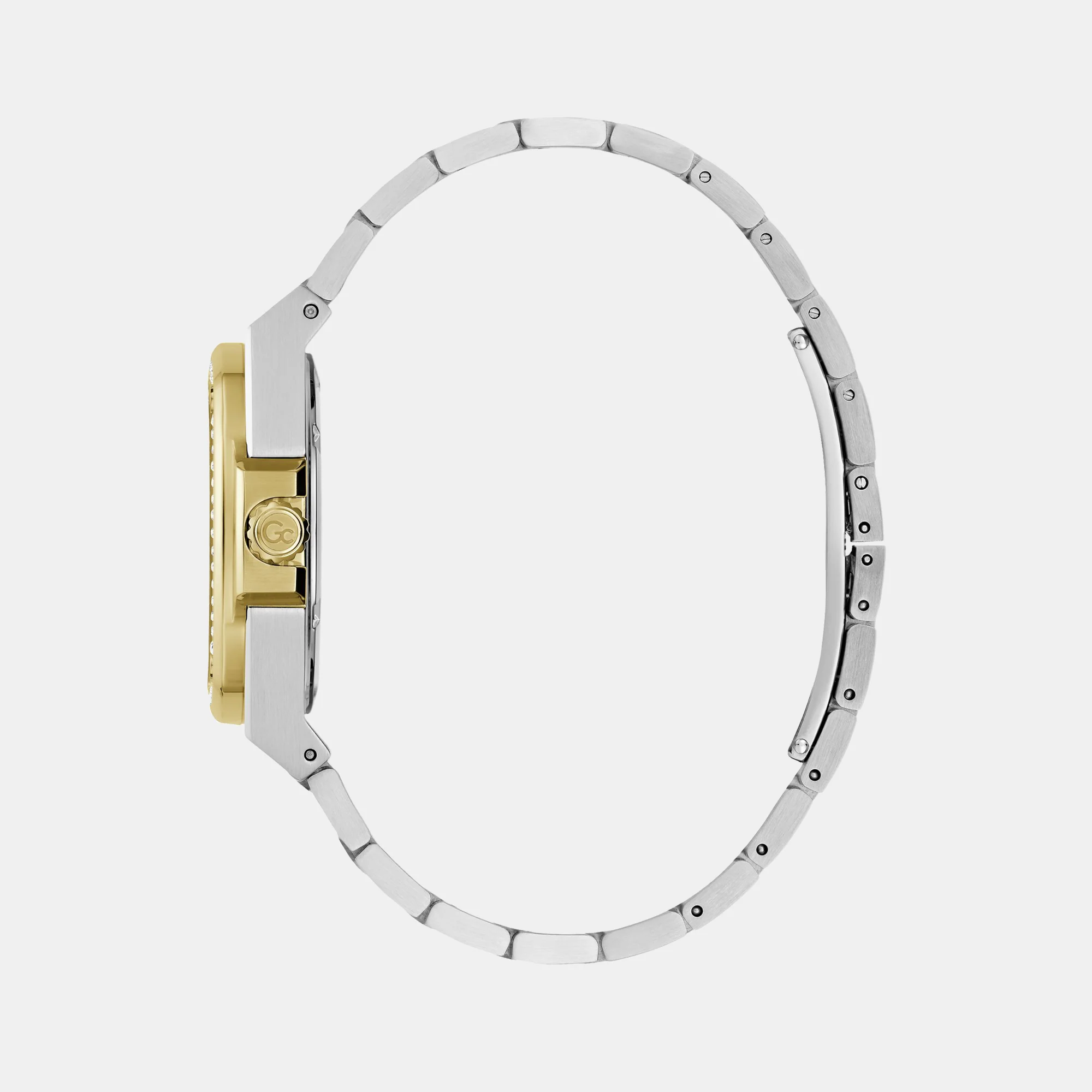 Coussin Shape Lady Women Quartz White Dial Analog Stainless Steel Watch Y98008L1MF - Image 3
