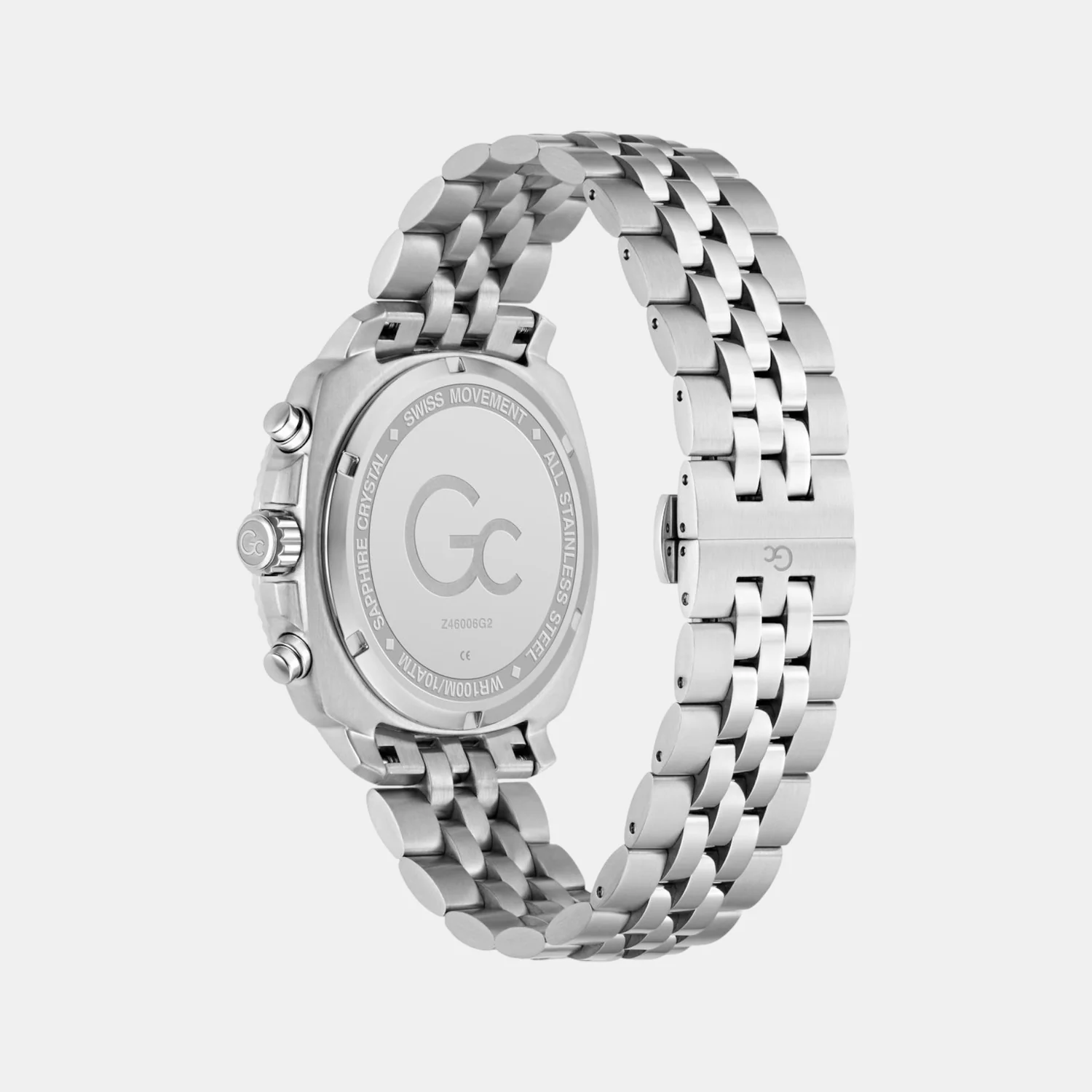 Dress Men Quartz Black Dial Chronograph Stainless Steel Watch Z46006G2 - Image 5