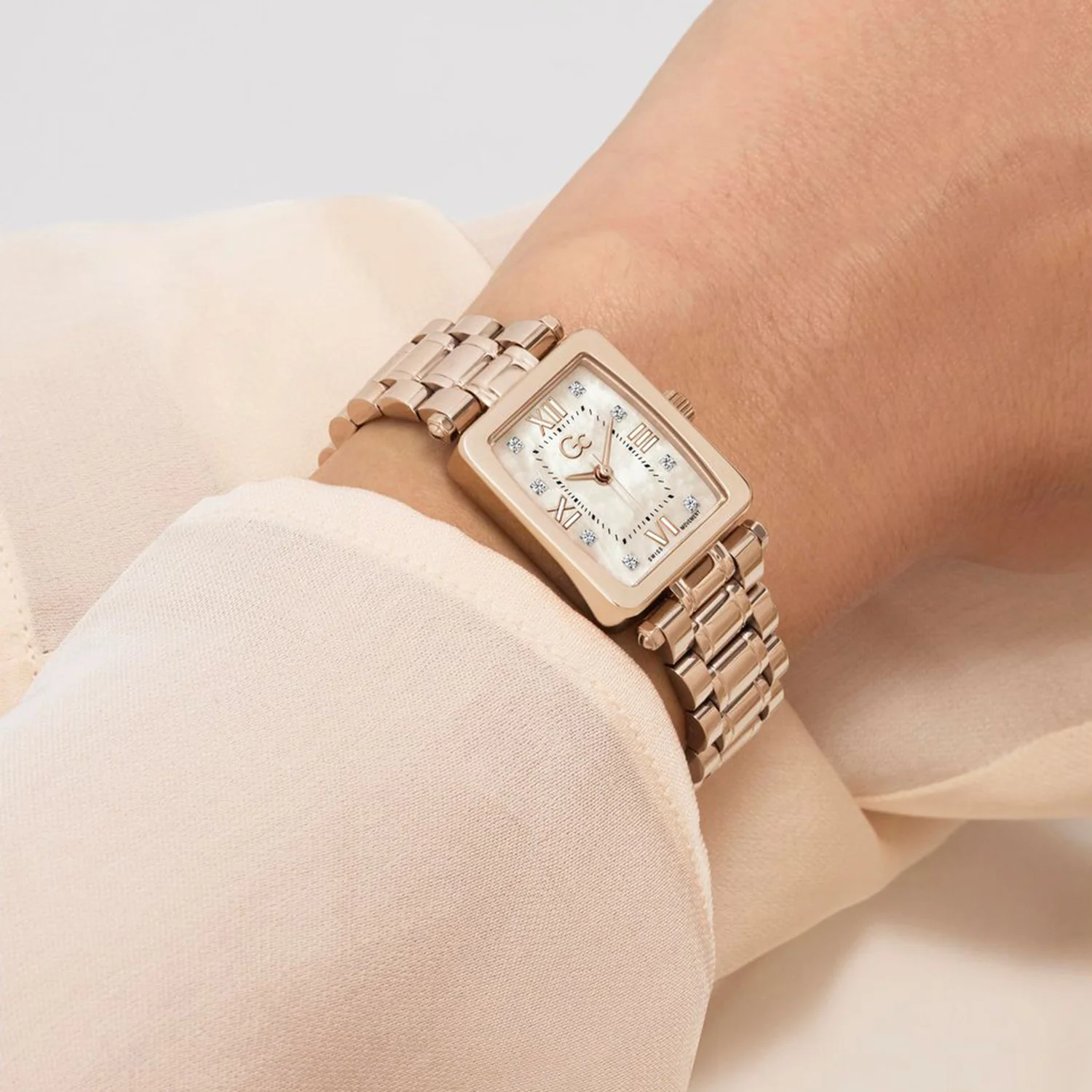 Dress Women Quartz Rose Gold Dial Analog Stainless Steel Watch Z71005L3 - Image 6
