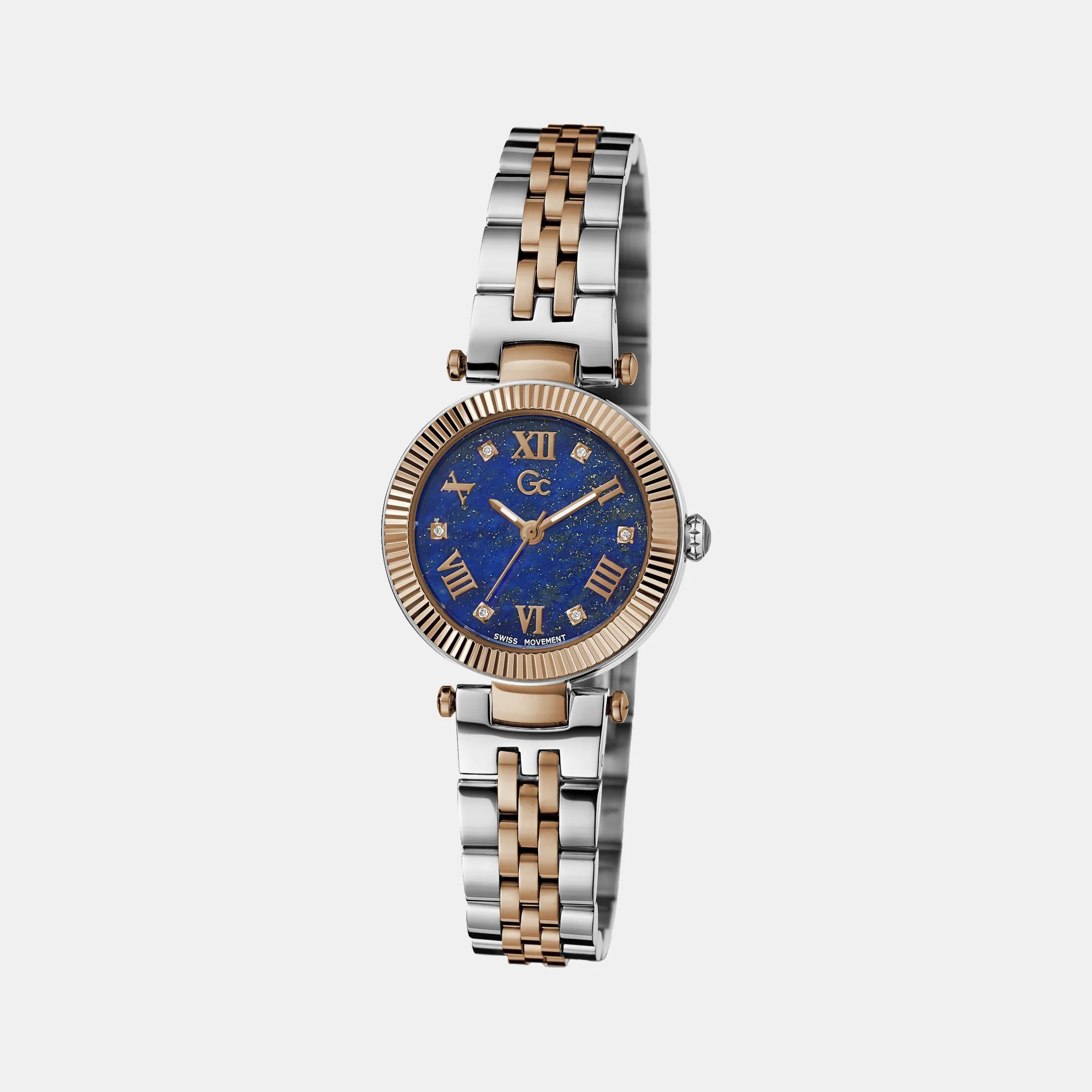 Flair Small Women Quartz Blue Dial Analog Stainless Steel Watch Z02004L7MF - Image 5