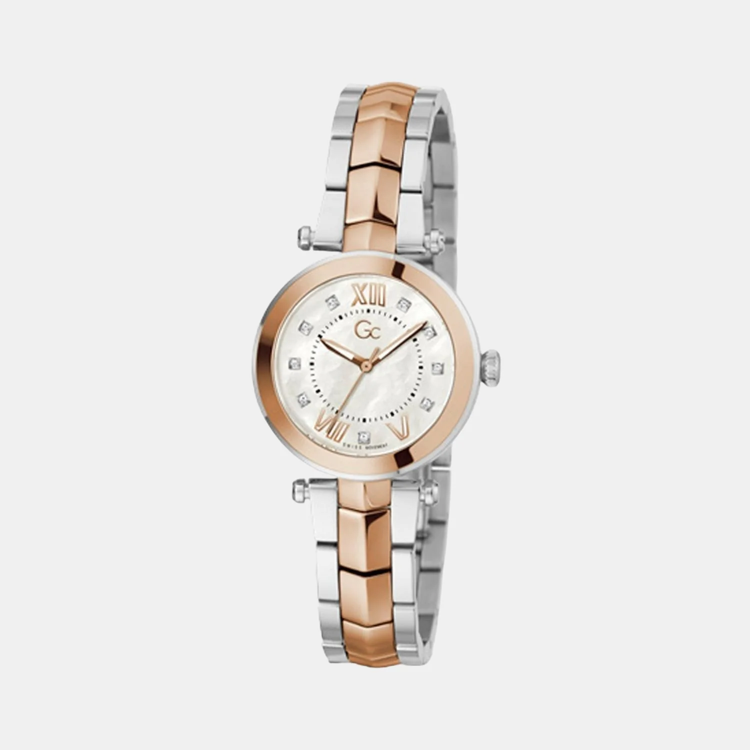 Illusion Women Quartz White Dial Analog Stainless Steel Watch Y93004L1MF - Image 2
