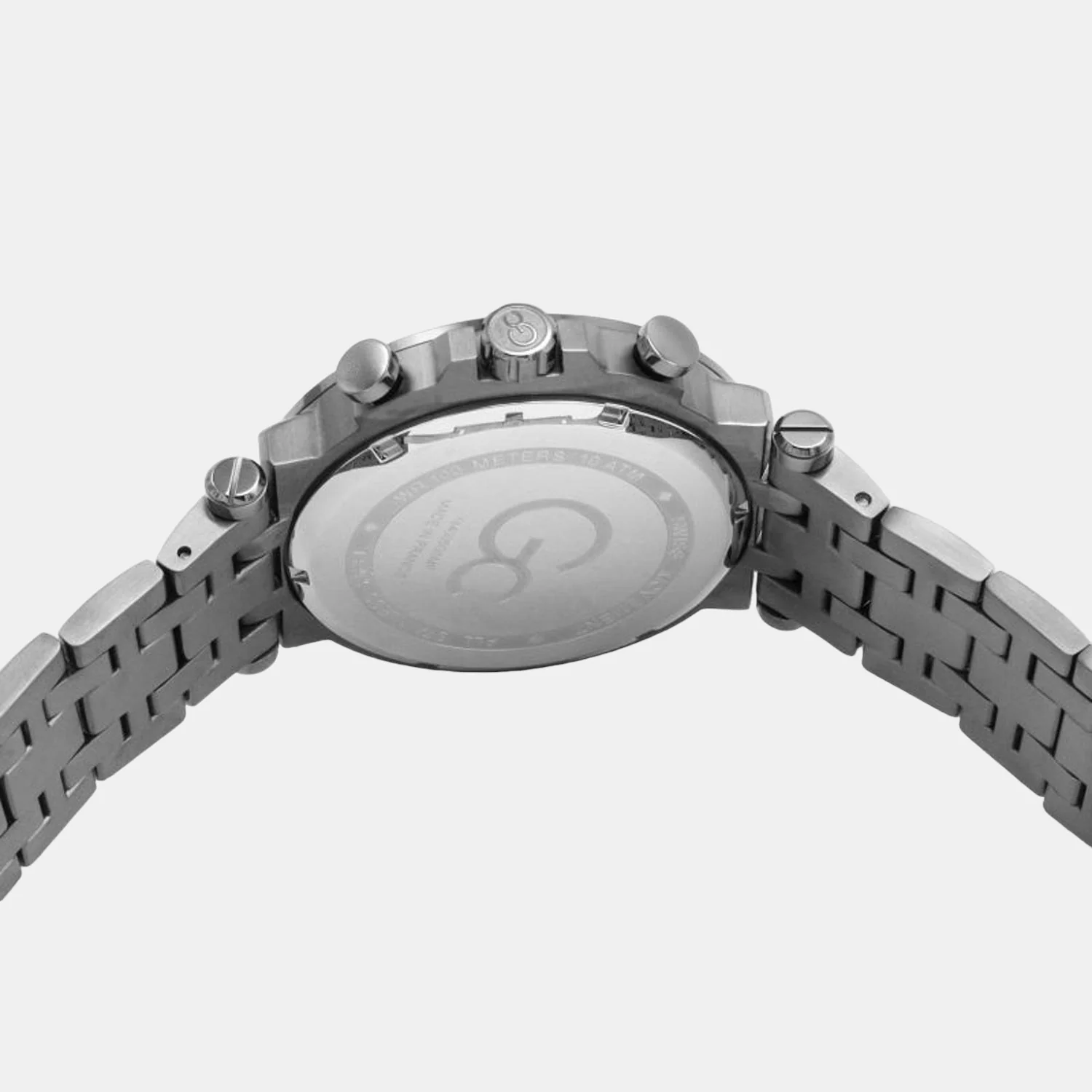 Men Quartz Grey Dial Chronograph Stainless Steel Watch Y44005G5MF - Image 6