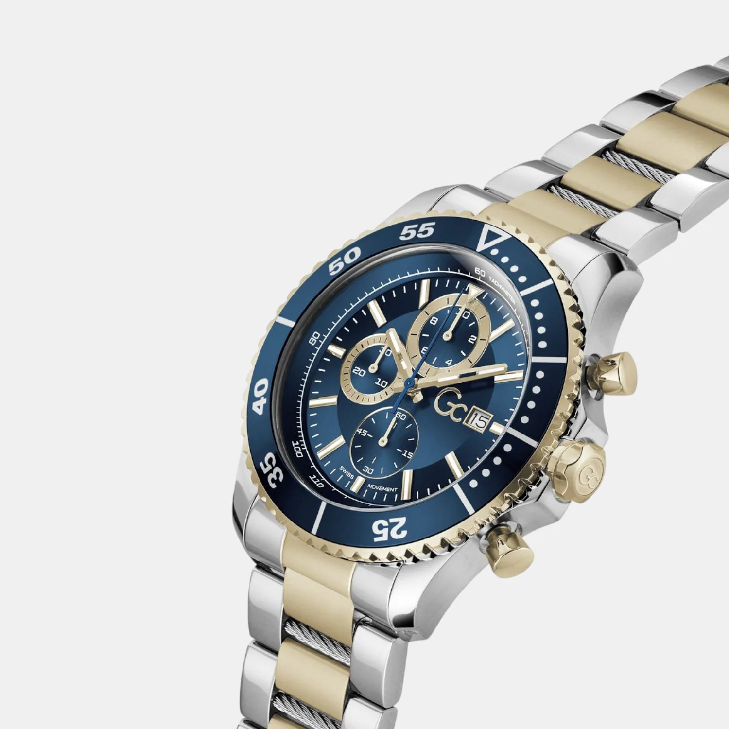 Speed Racer Men Quartz Blue Dial Chronograph Stainless Steel Watch Z51007G7 - Image 5