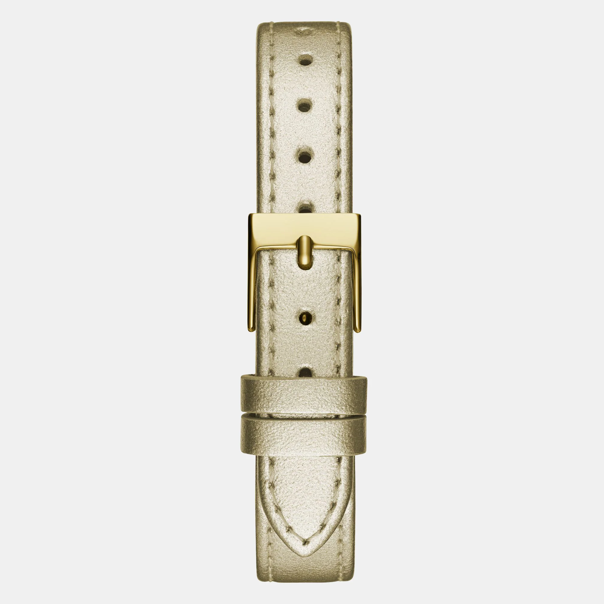 Array Women Quartz Champagne Dial Analog Leather Watch GW0614L2 - Image 4