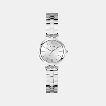 Array Women Quartz Silver Dial Analog Stainless Steel Watch GW0762L1 - Image 2