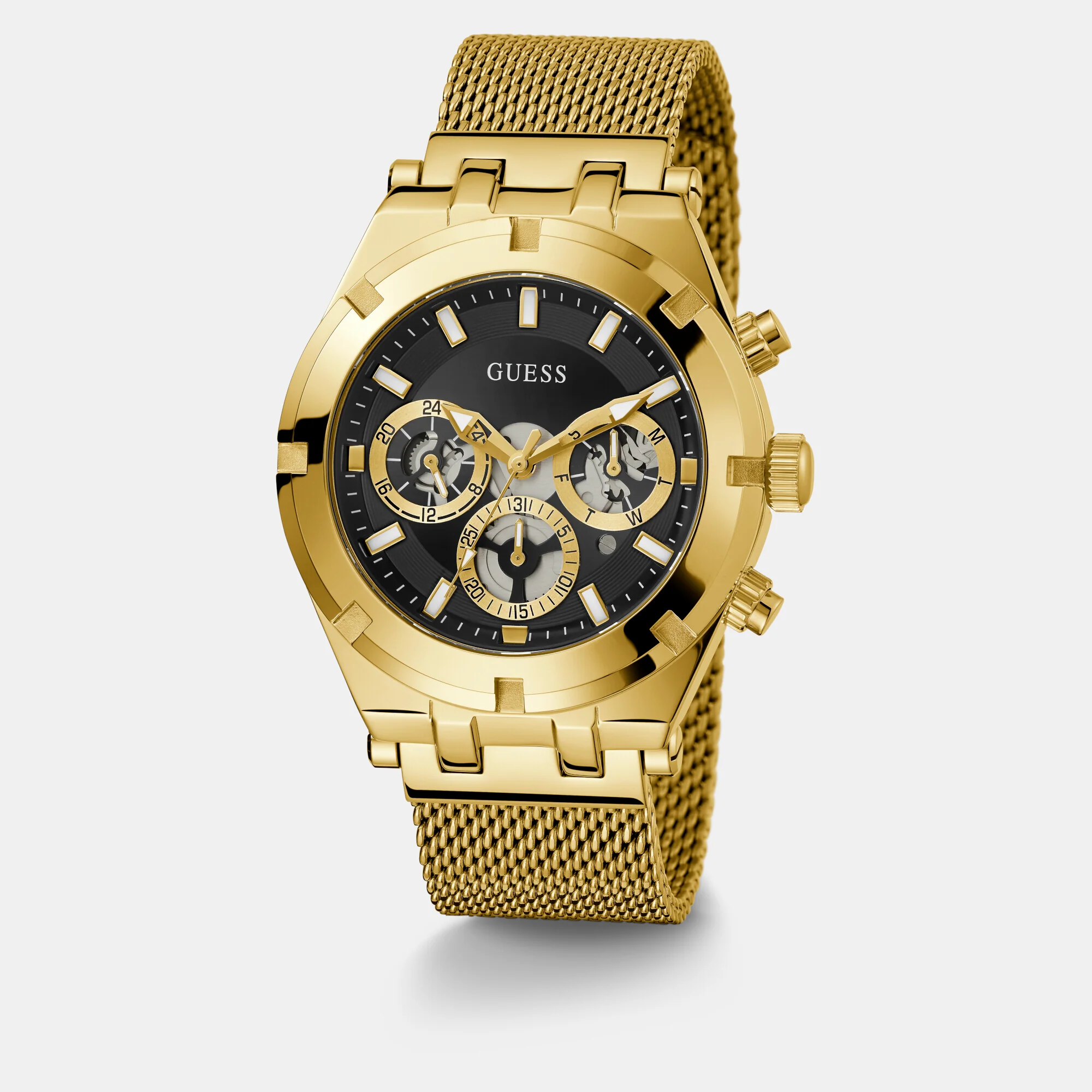 Continental Men Quartz Black Dial Chronograph Stainless Steel Watch GW0582G2 - Image 5