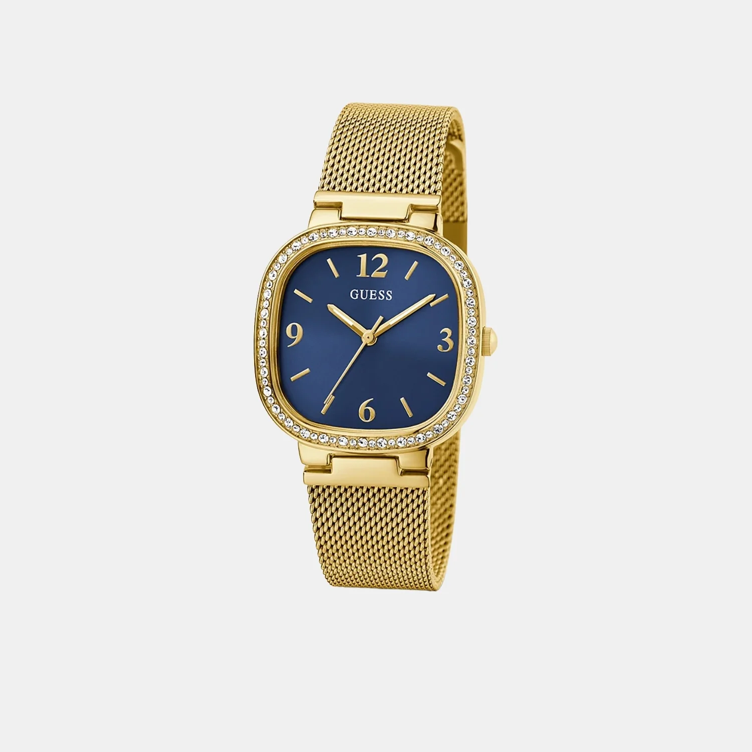 Dress Women Quartz Blue Dial Analog Mesh Watch GW0354L6 - Image 2