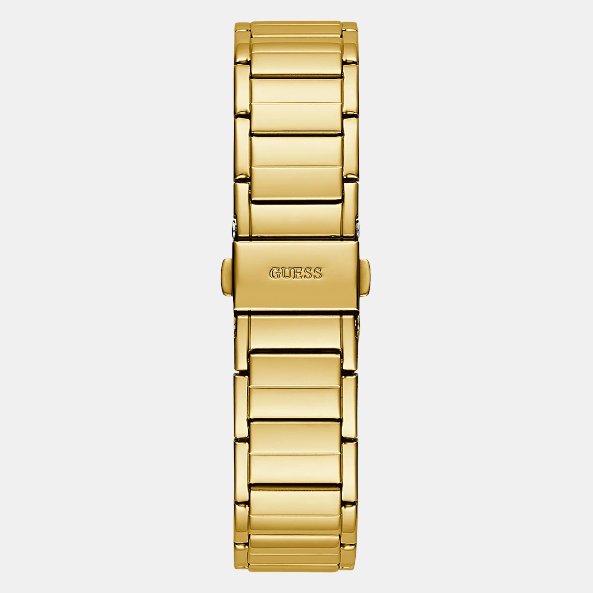 Fusion Women Quartz Gold Dial Chronograph Stainless Steel Watch GW0552L2 - Image 3