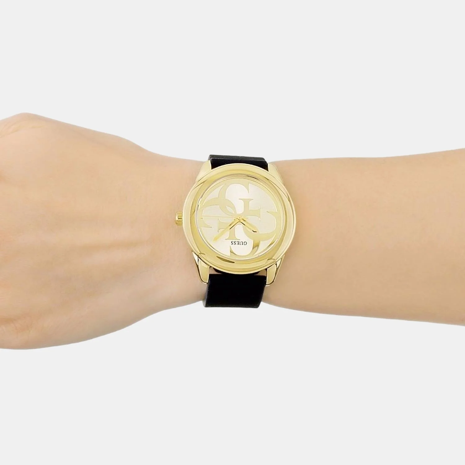 G twist Women Quartz Gold Dial Analog Silicone Watch W0911L3 - Image 4