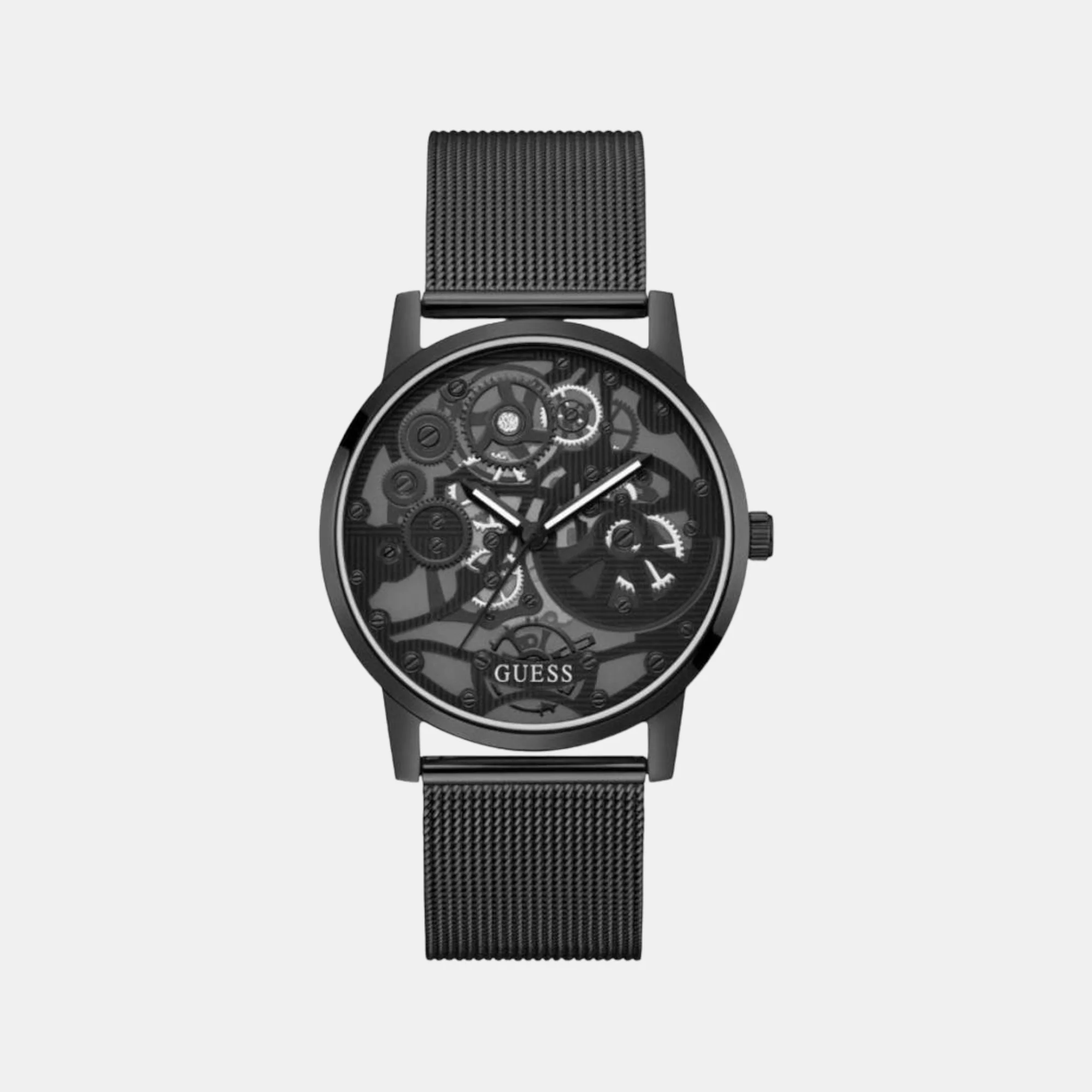 Gadget Men Quartz Black Dial Analog Stainless Steel Watch GW0538G3 - Image 2