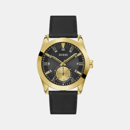 Greyson Men Quartz Black Dial Analog Leather Watch GW0793G2 - Image 2