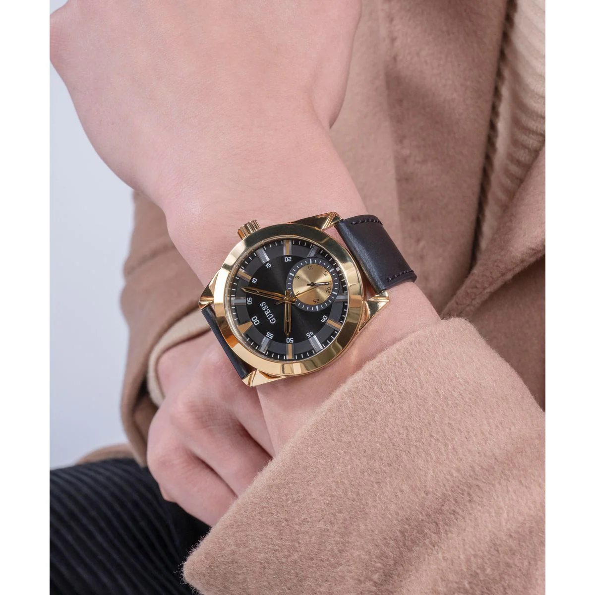 Greyson Men Quartz Black Dial Analog Leather Watch GW0793G2 - Image 7