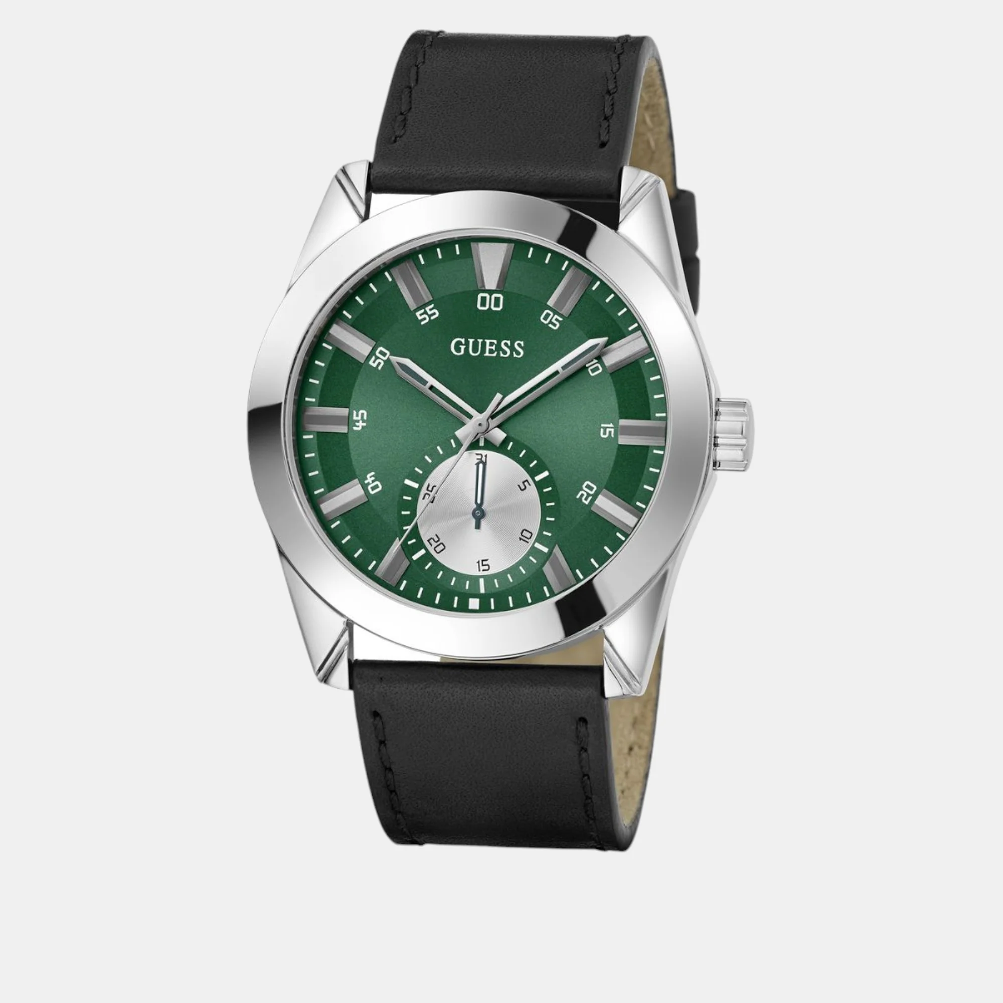 Greyson Men Quartz Green Dial Analog Leather Watch GW0793G1 - Image 3