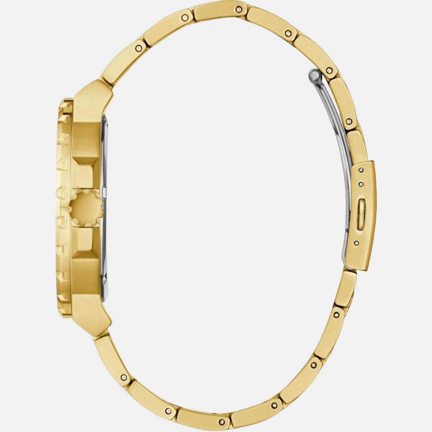 Guess Sport Men Quartz Gold Dial Analog Stainless Steel Watch GW0426G2 - Image 2