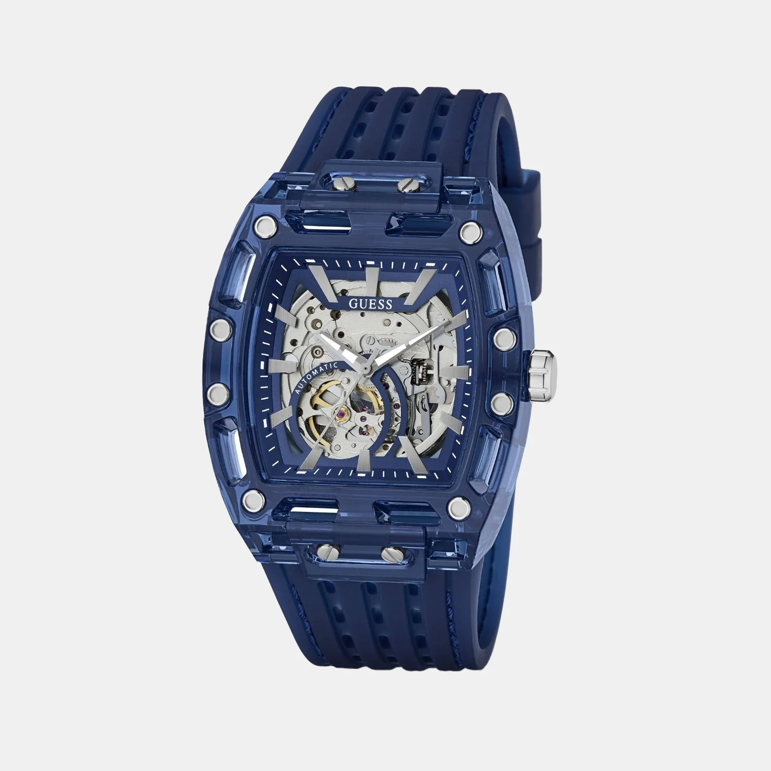 Men Quartz Blue Dial Multi-Function Watch GW1073G1 - Image 2