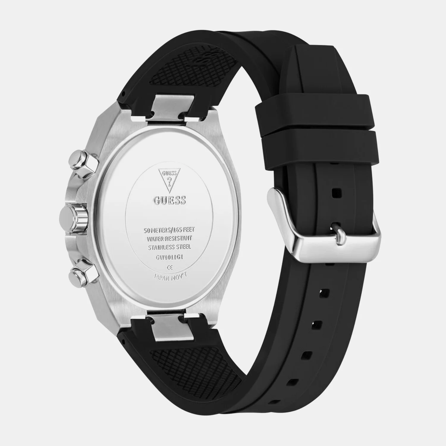 Men Quartz Green Dial Multi-function Silicone Watch GW1011G1 - Image 3
