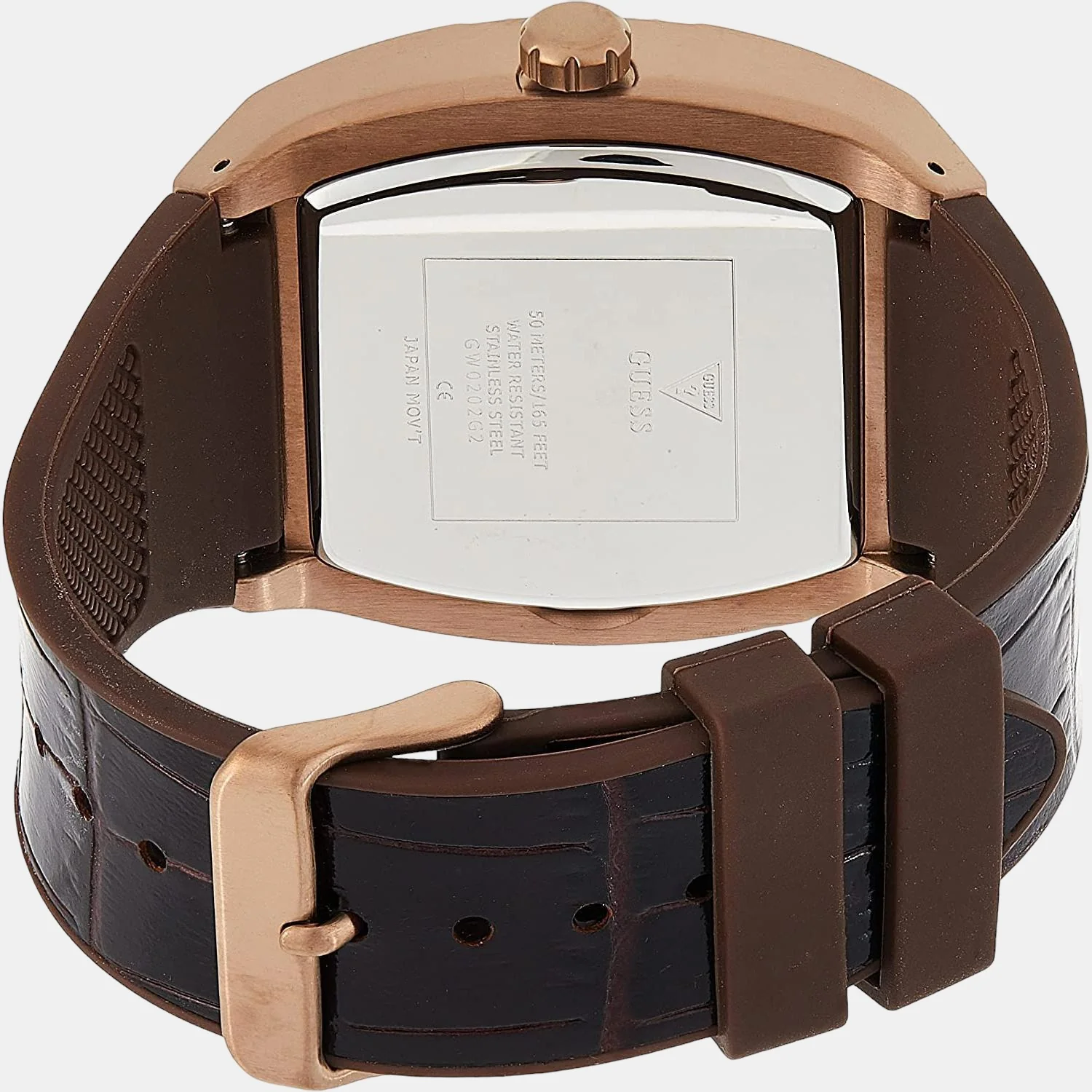 Phoenix Men Quartz Blue Dial Multi-Function Leather Watch GW0202G2 - Image 3