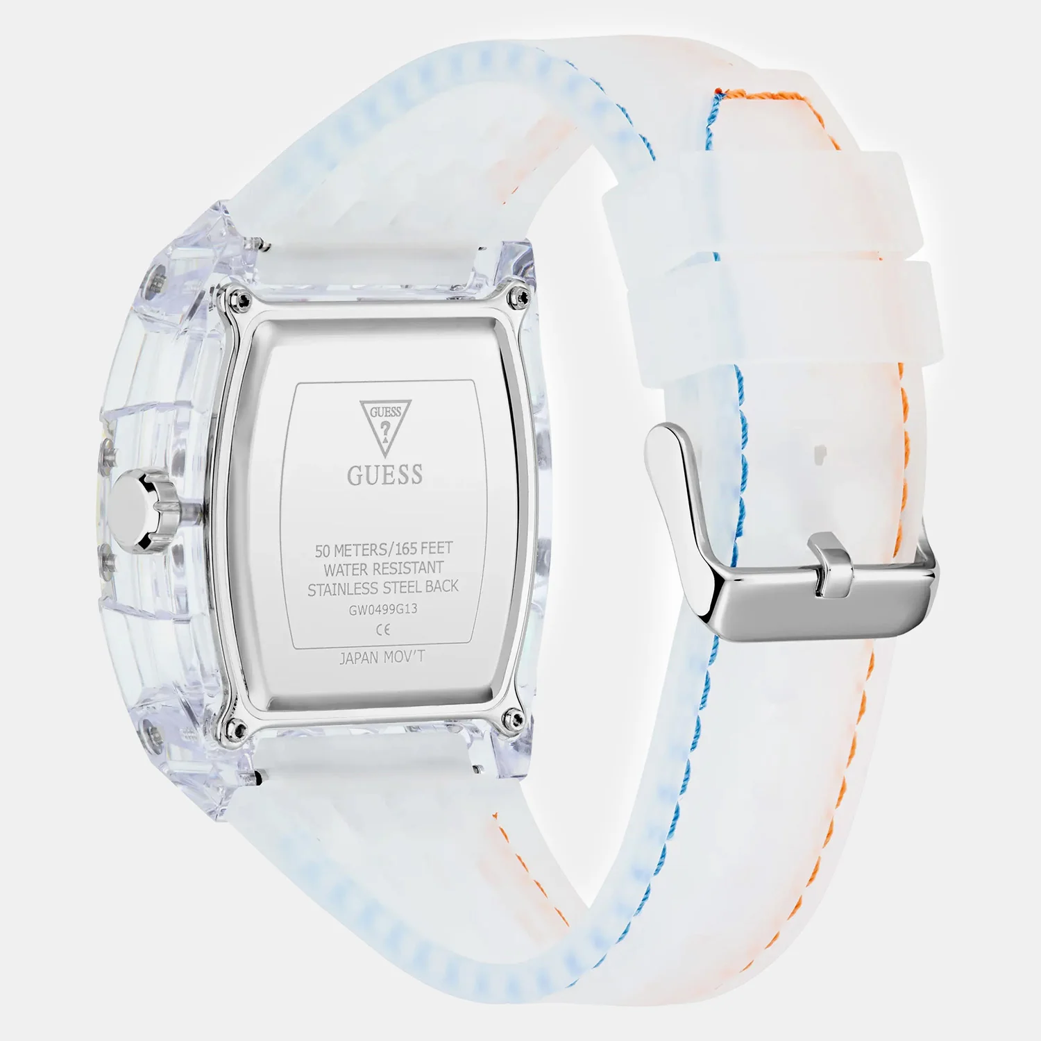 Phoenix Men Quartz Transparent Dial Multi-Function Silicone Watch GW0499G13 - Image 4