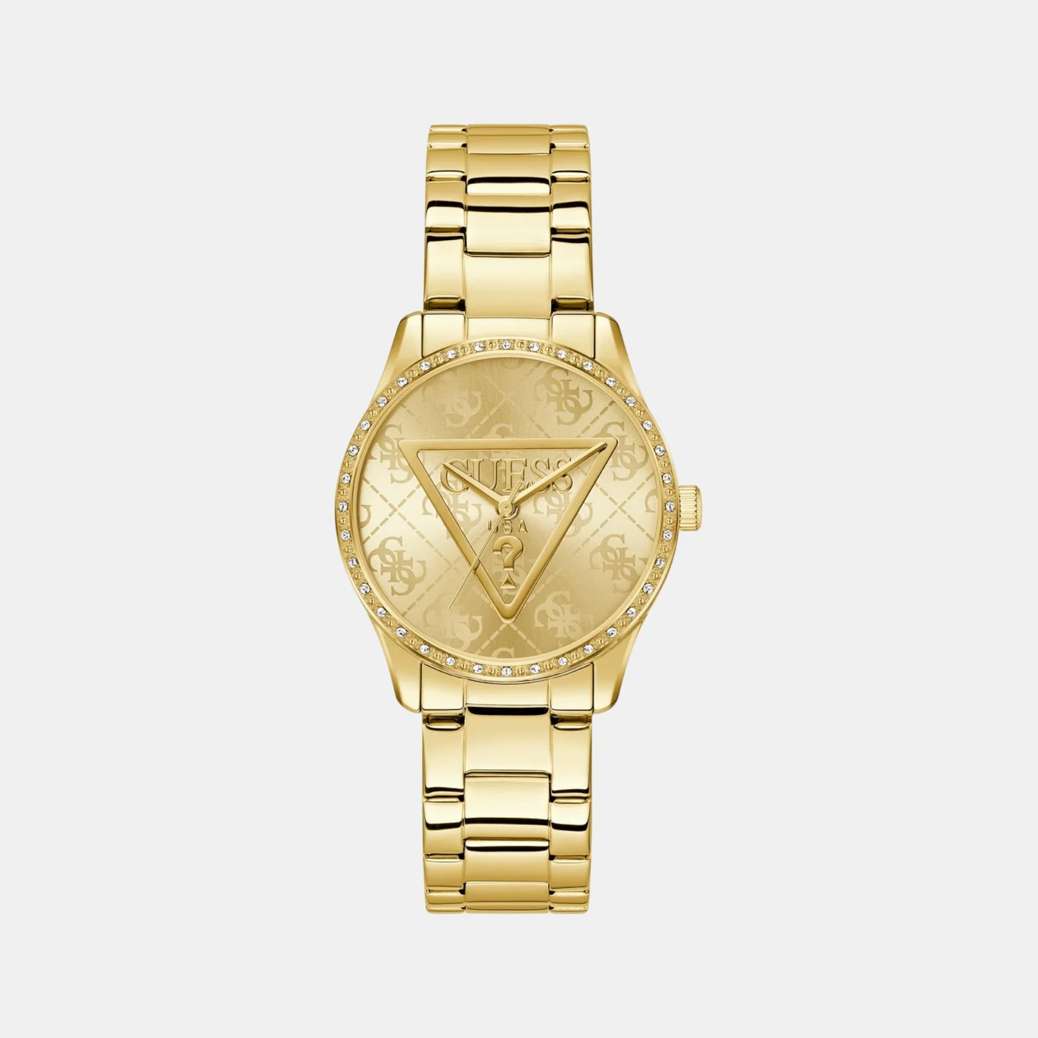 Roxy Women Quartz Champagne Dial Analog Stainless Steel Watch GW0987L2 - Image 2