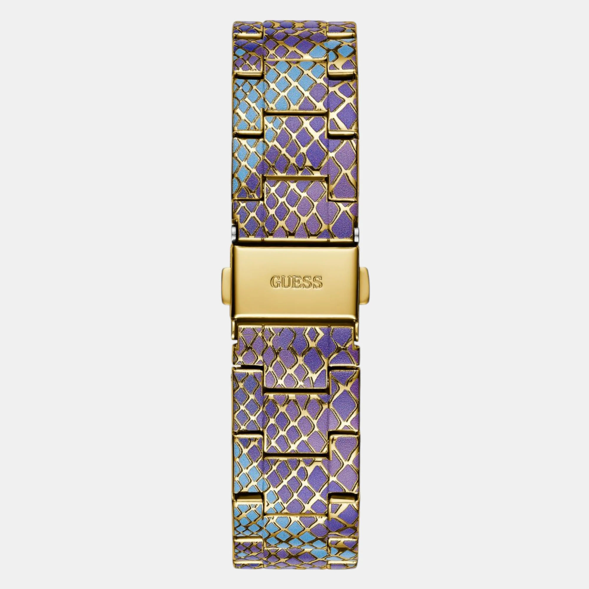 Serpentine Women Quartz Animal Print Dial Chronograph Stainless Steel Watch GW0752L1 - Image 5